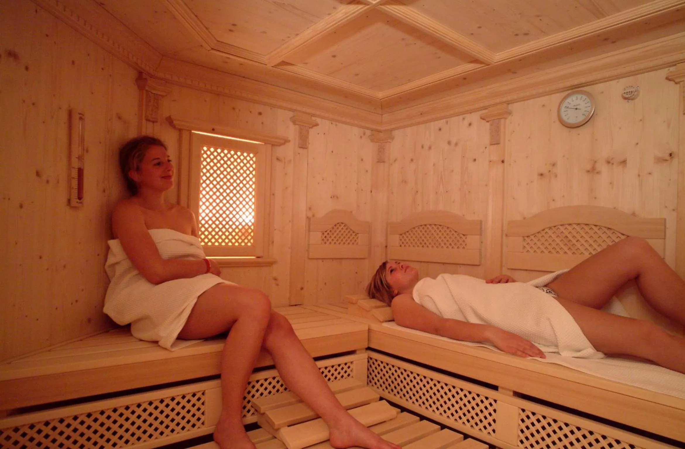 Sauna in Garni Haus Sonnleitn - Adults only