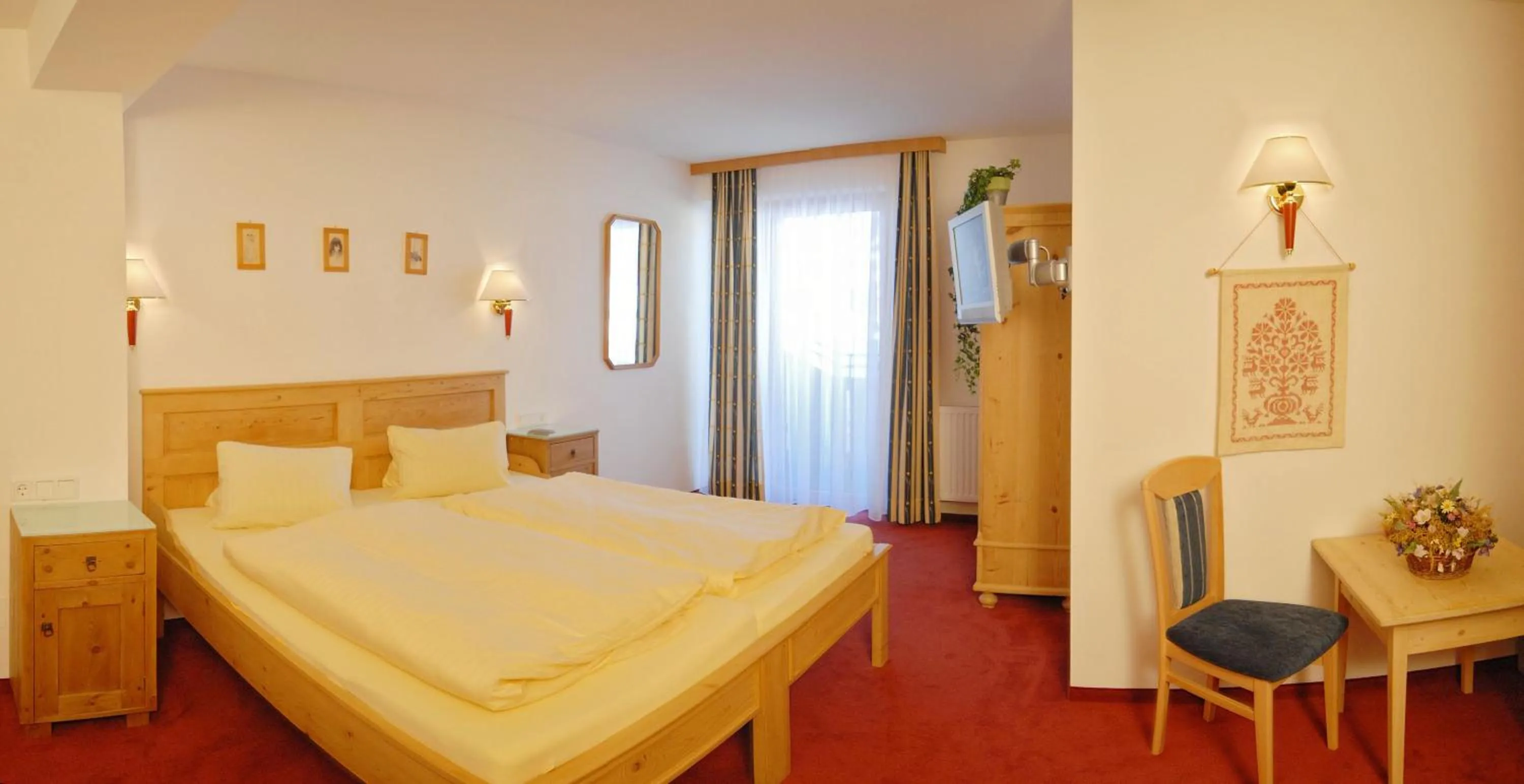 Bed in Landhotel Kielhuberhof