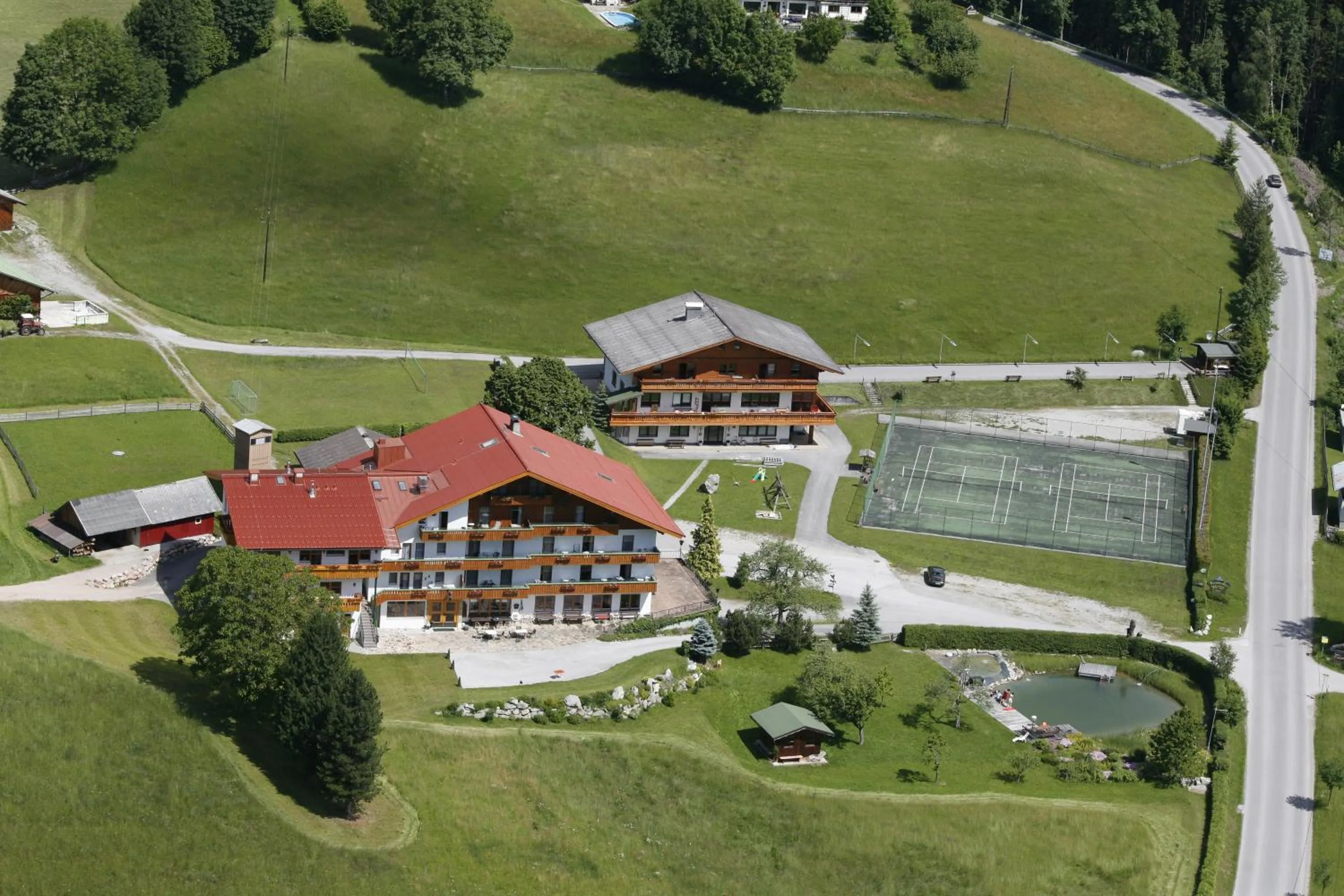 Bird's eye view in Landhotel Kielhuberhof