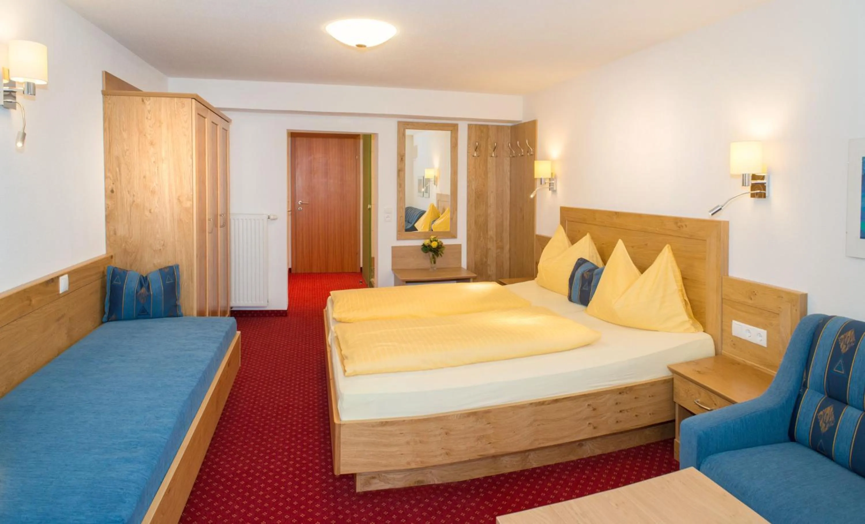 Bedroom, Bed in Landhotel Kielhuberhof