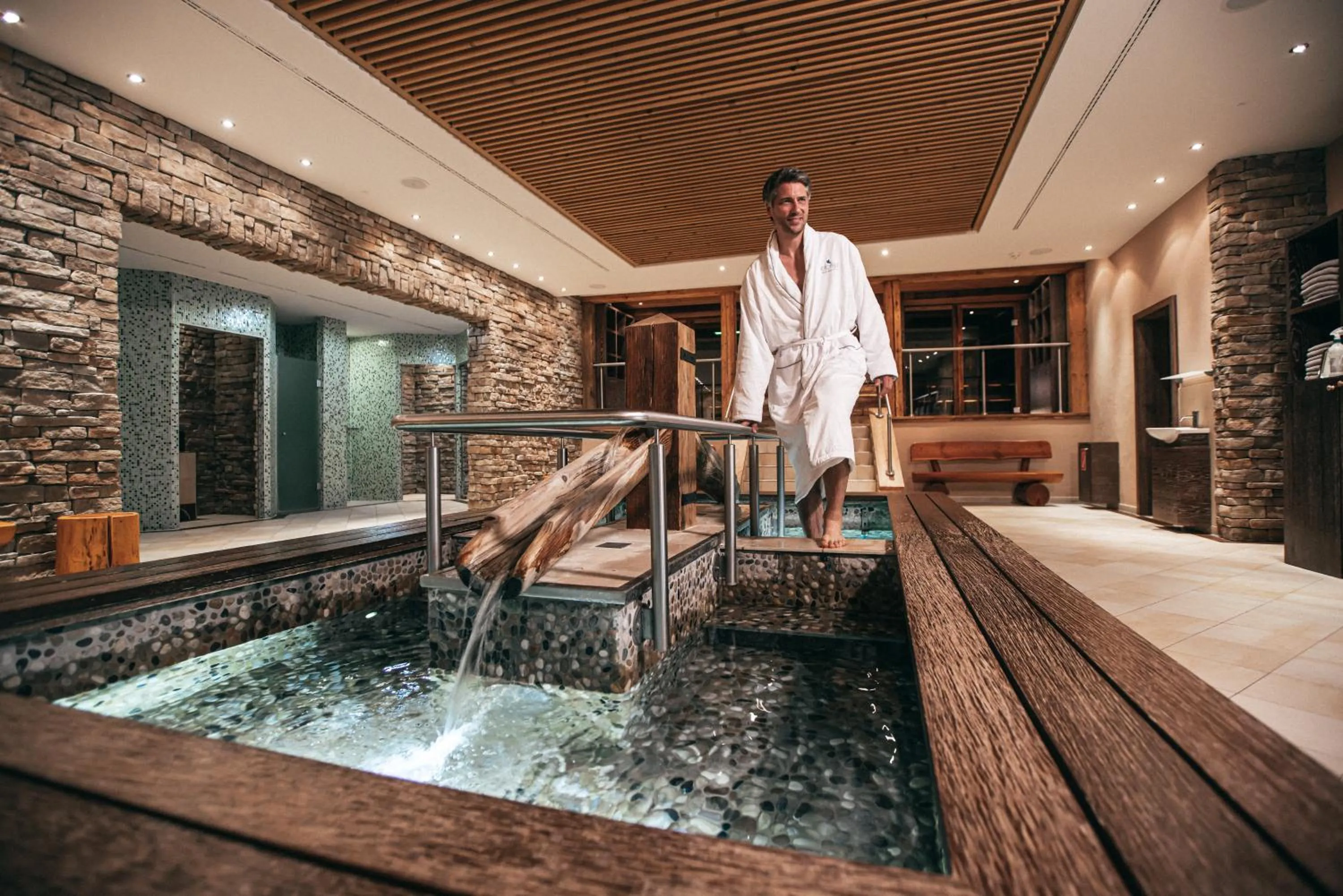 Sauna in Grand Tirolia Kitzbühel - Member of Hommage Luxury Hotels Collection