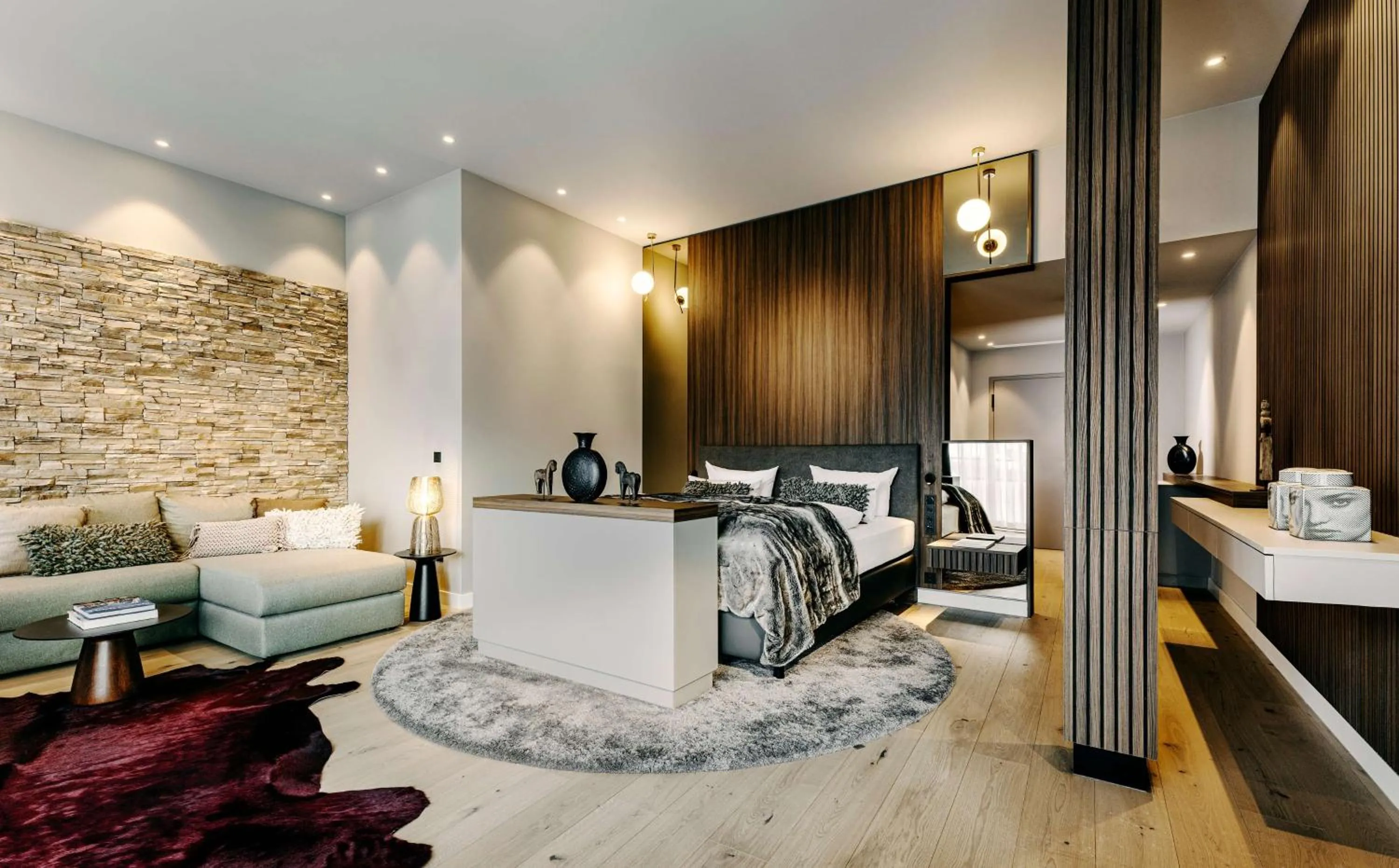 Bedroom in Grand Tirolia Kitzbühel - Member of Hommage Luxury Hotels Collection