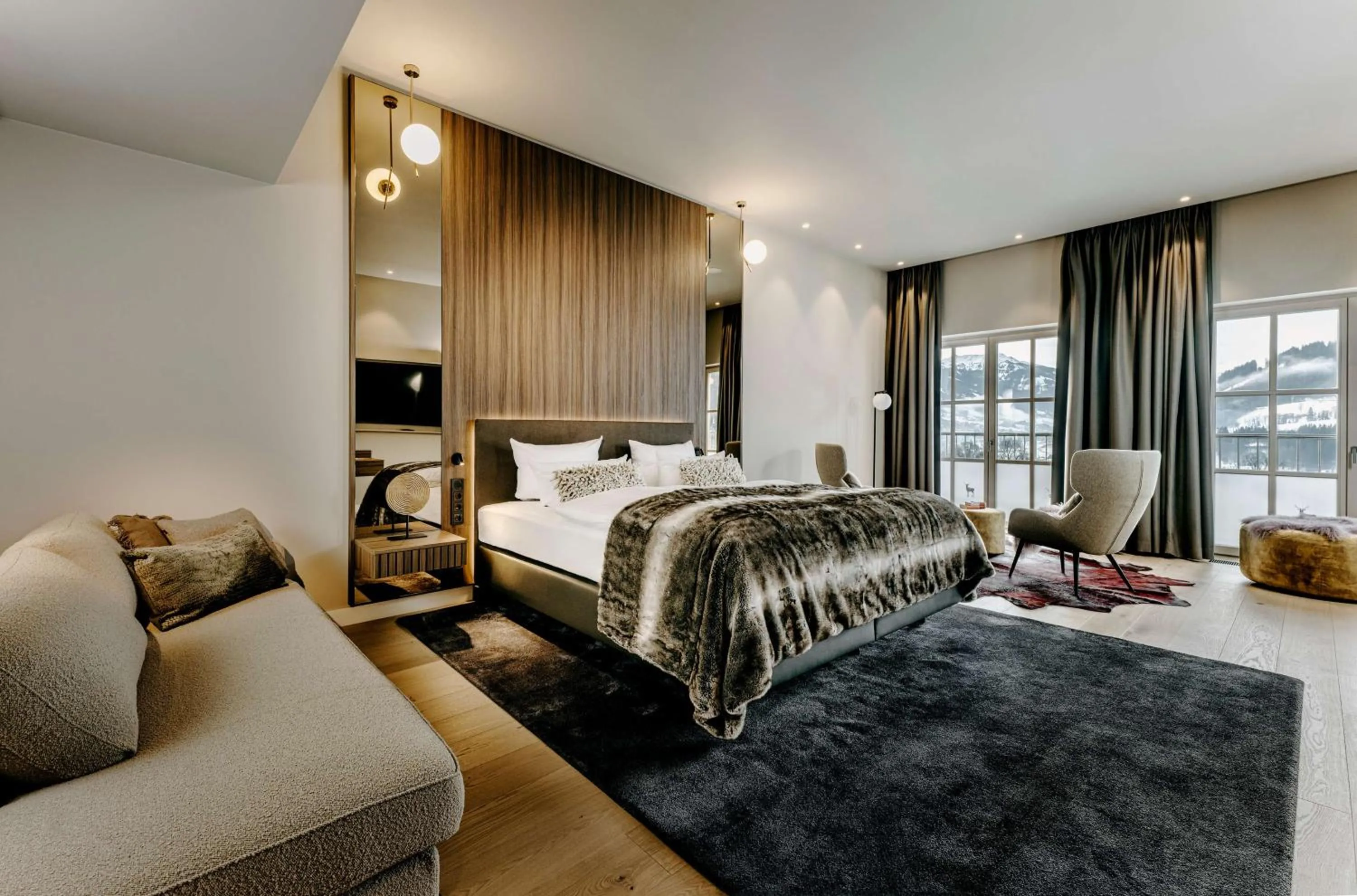 Bedroom, Bed in Grand Tirolia Kitzbühel - Member of Hommage Luxury Hotels Collection
