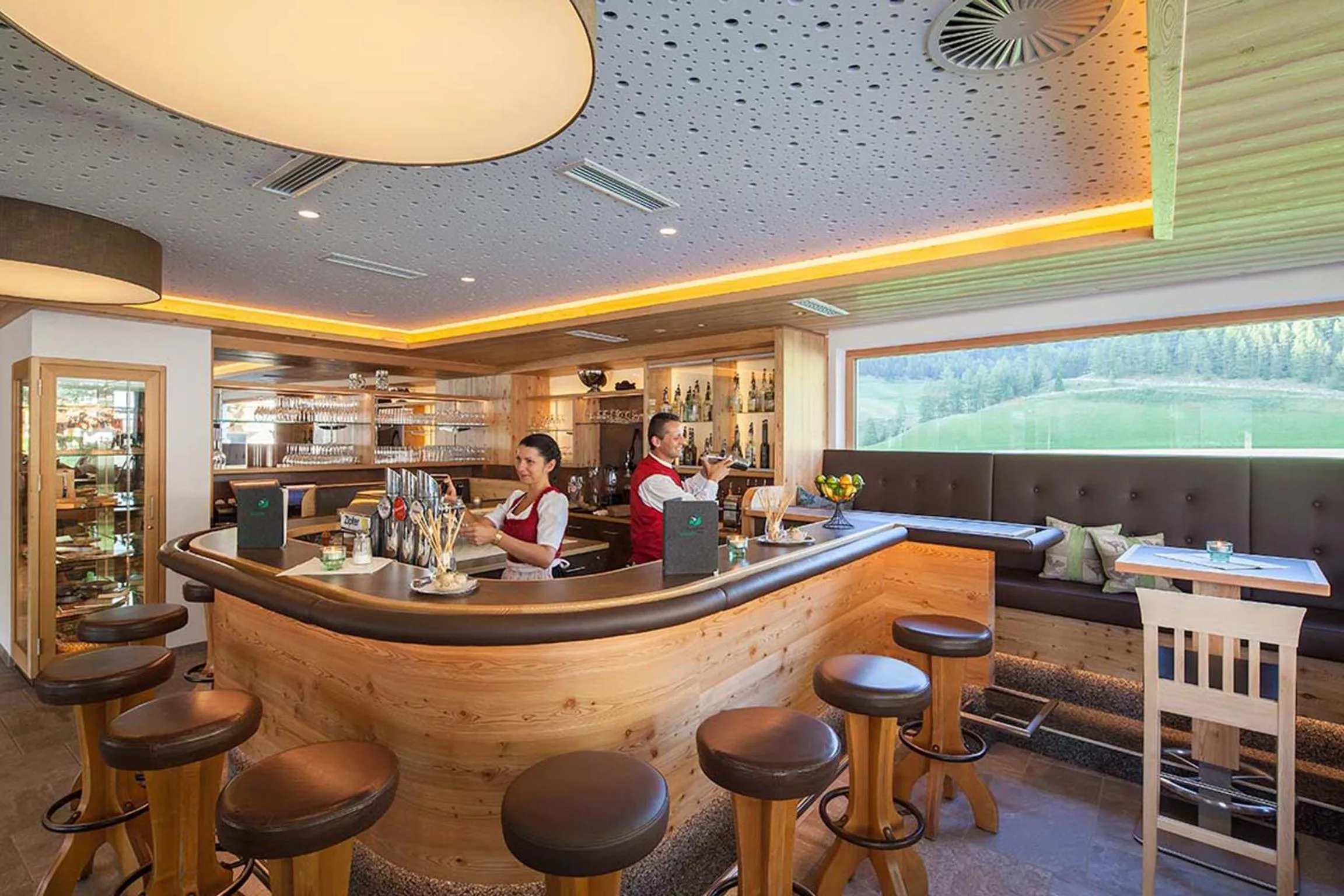 Lounge or bar in Hotel Falknerhof