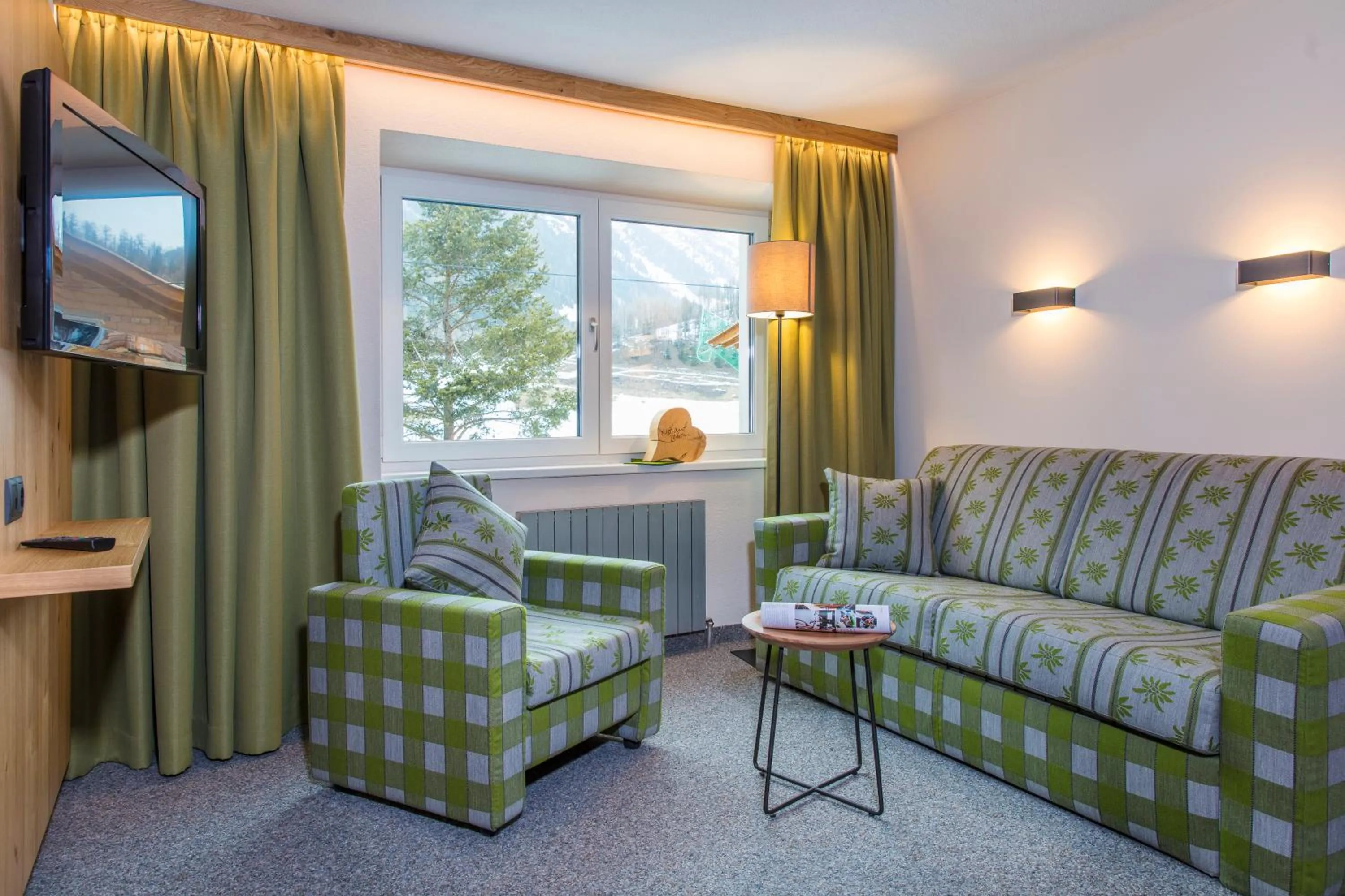 Living room in Hotel Falknerhof