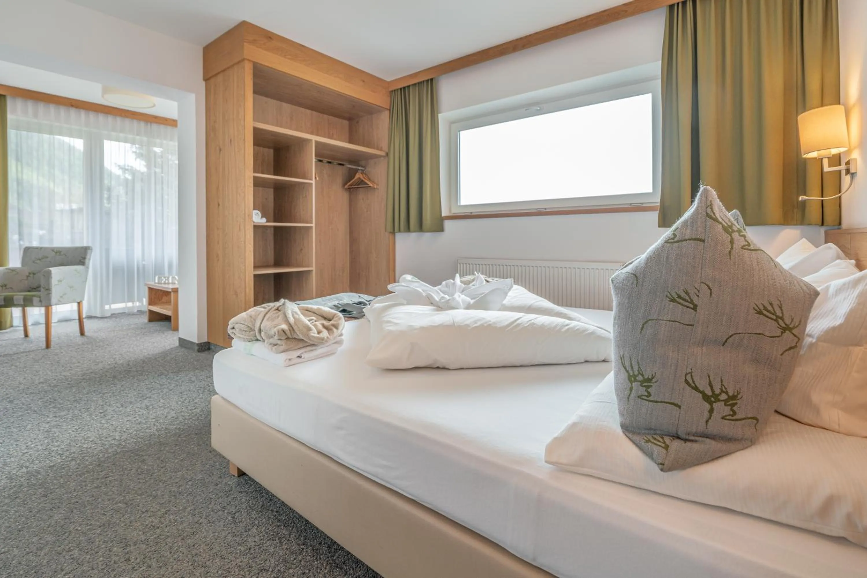 Photo of the whole room, Bed in Hotel Falknerhof