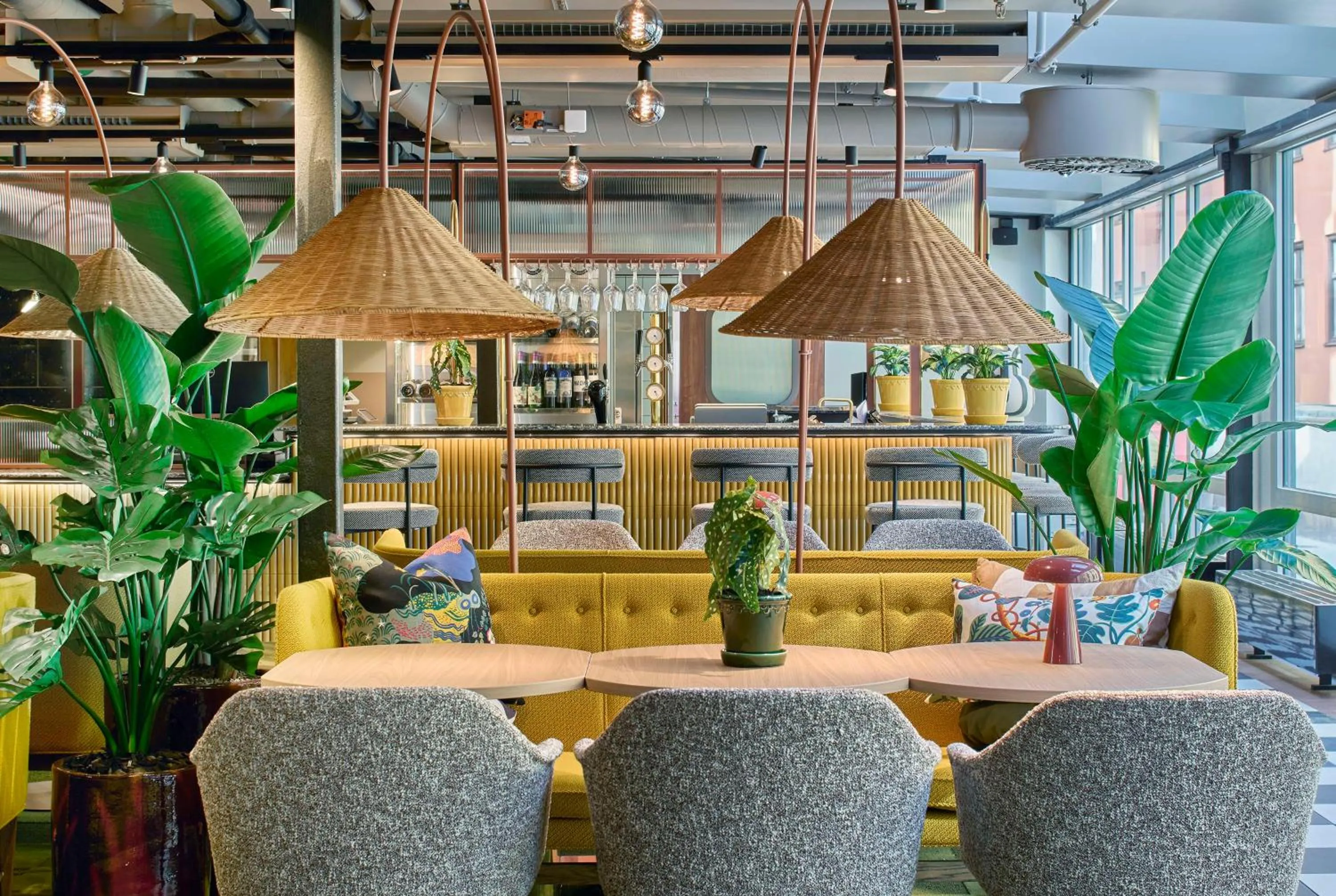 Lounge or bar in Scandic Wallin