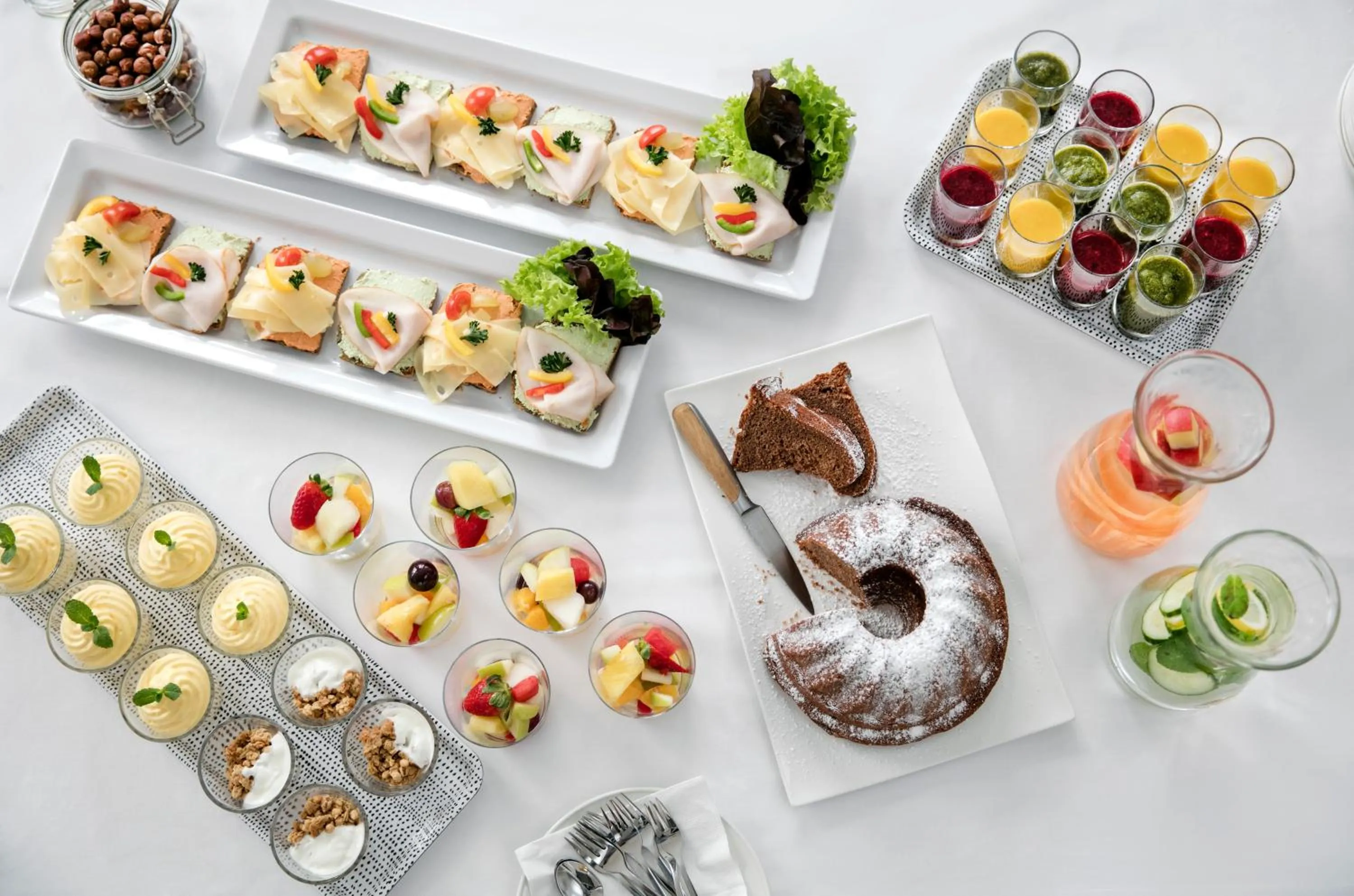 Food and drinks in JUFA Hotel Graz City