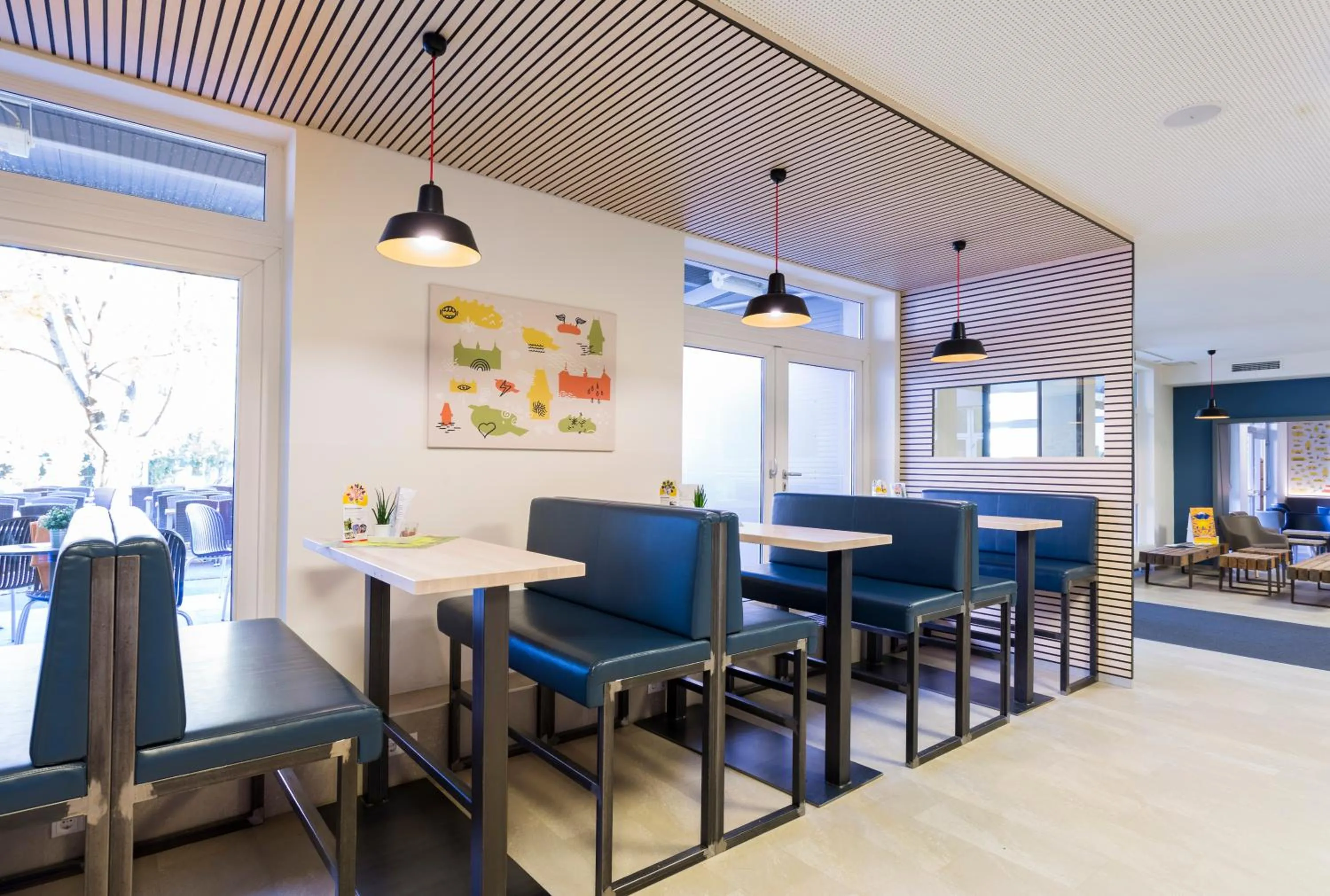 Restaurant/places to eat in JUFA Hotel Graz City