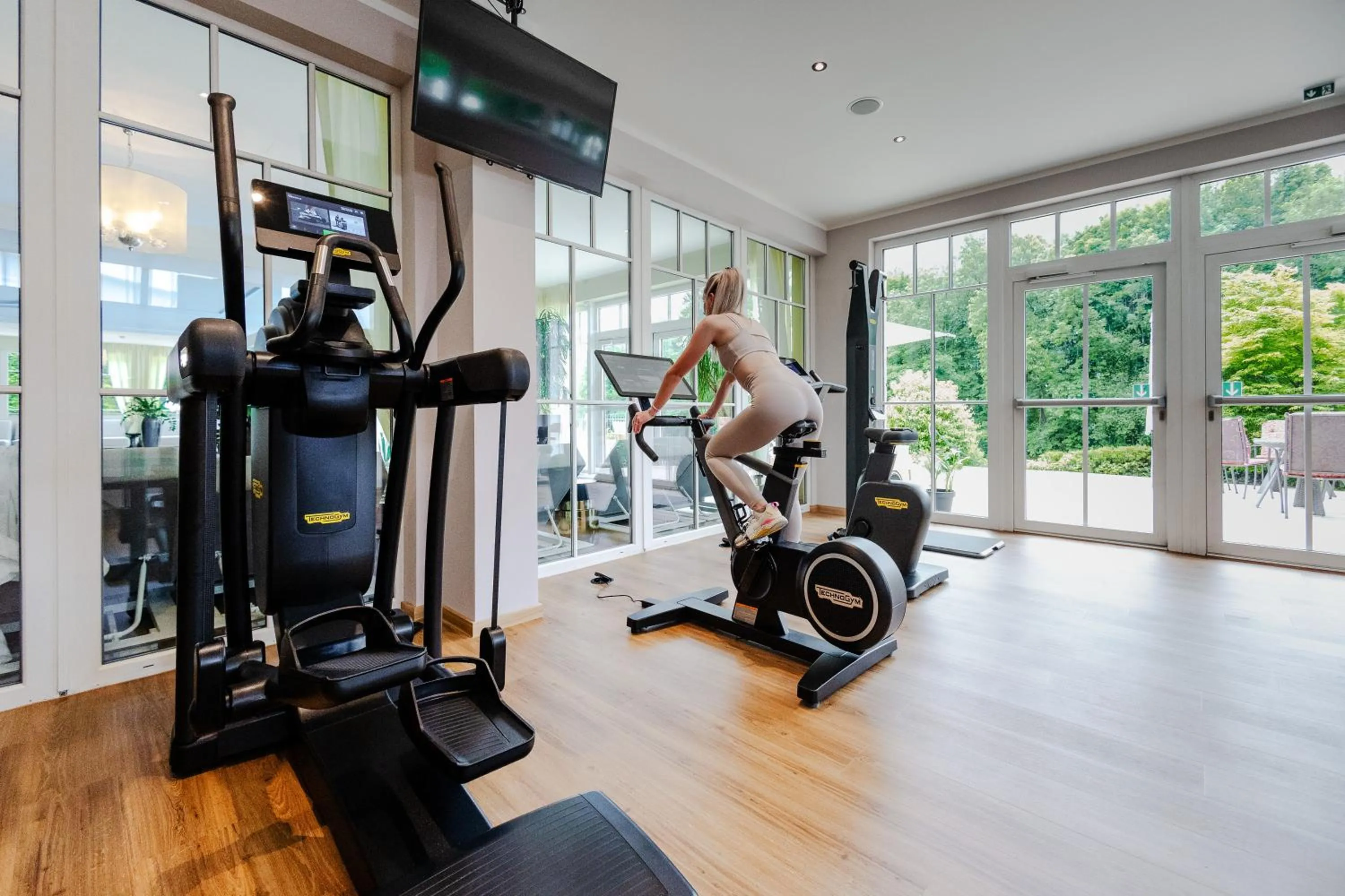 Fitness centre/facilities in Grandhotel Lienz Business-Wellness & Gourmet