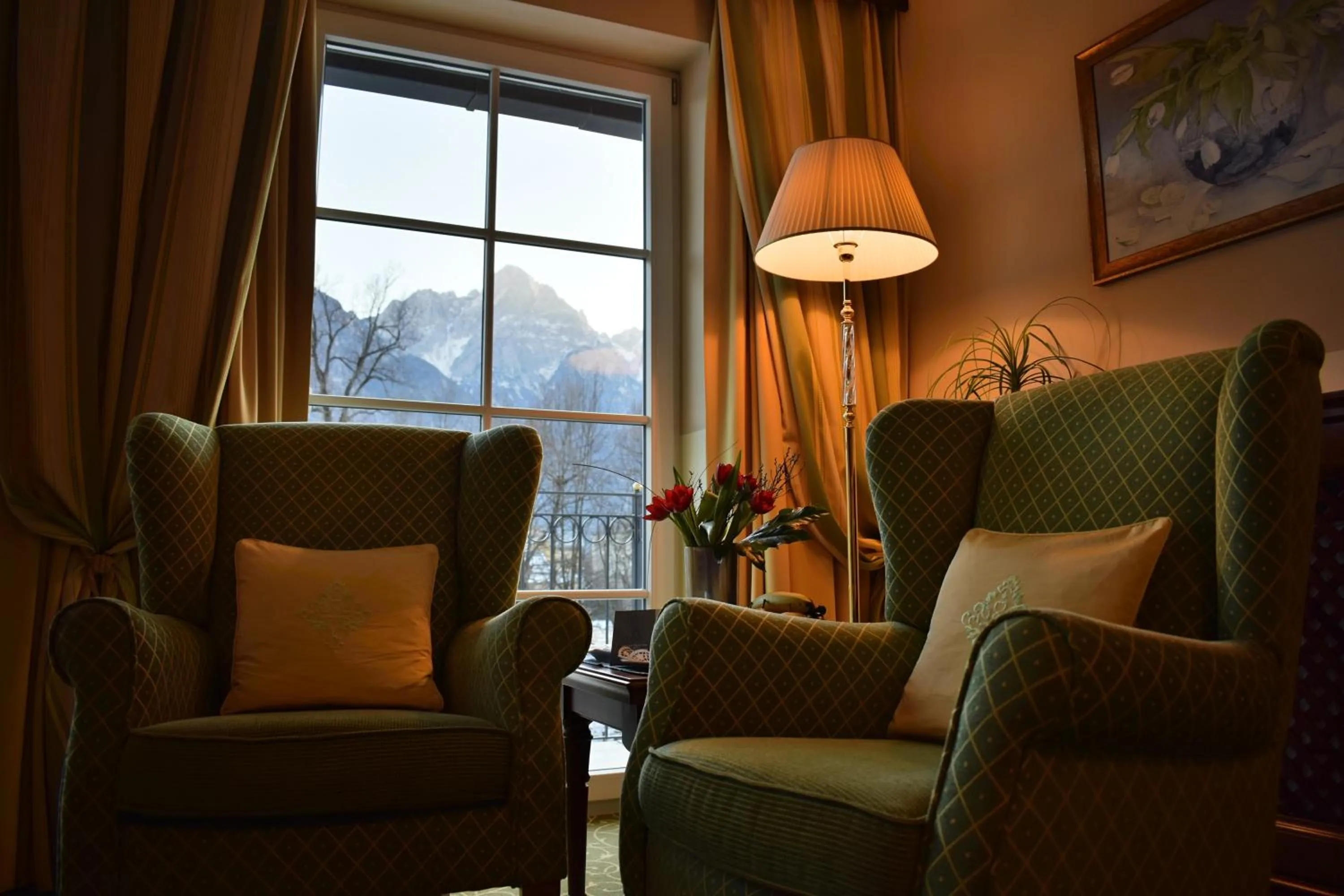 Living room in Grandhotel Lienz Business-Wellness & Gourmet