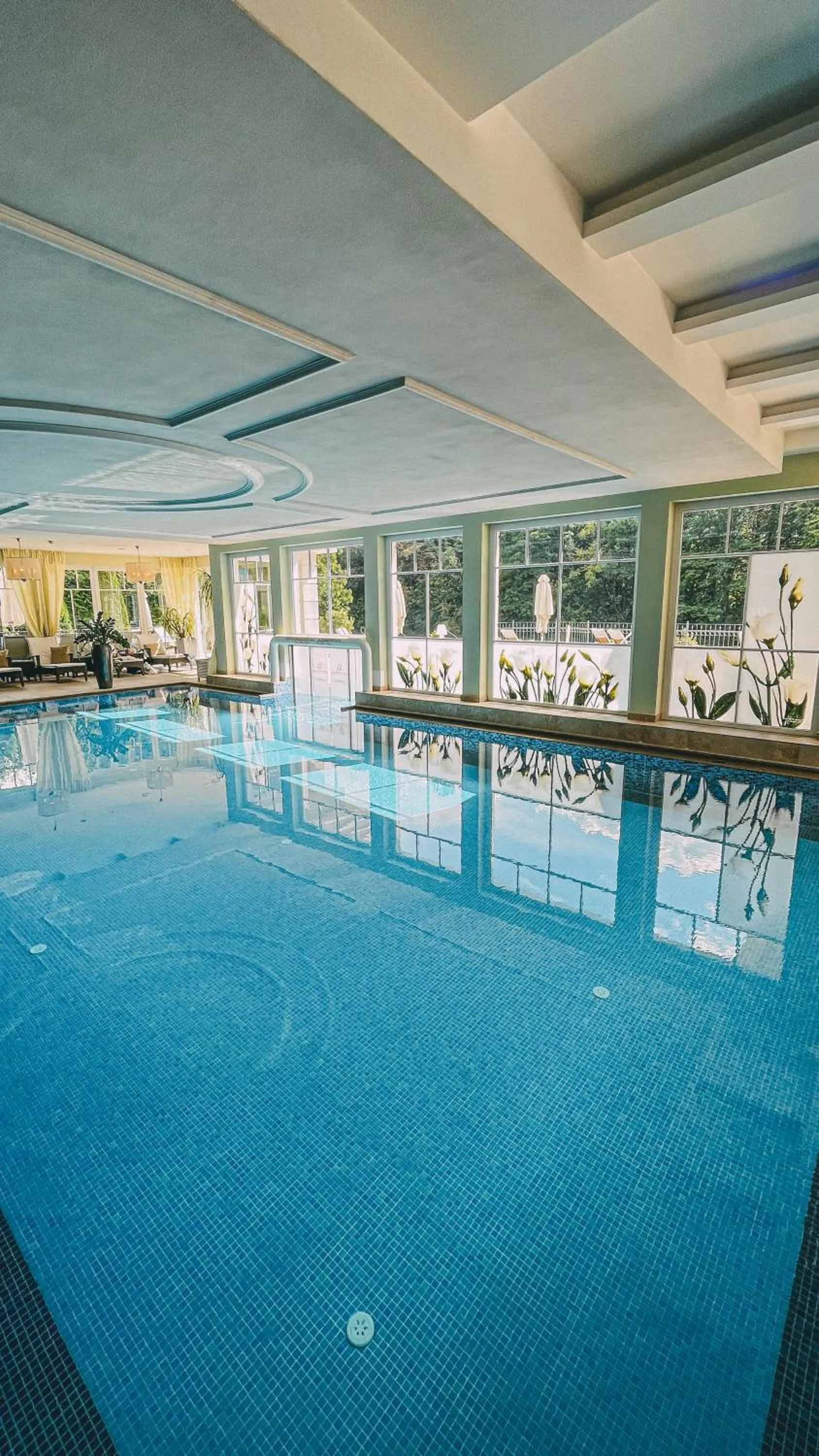 Swimming pool in Grandhotel Lienz Business-Wellness & Gourmet
