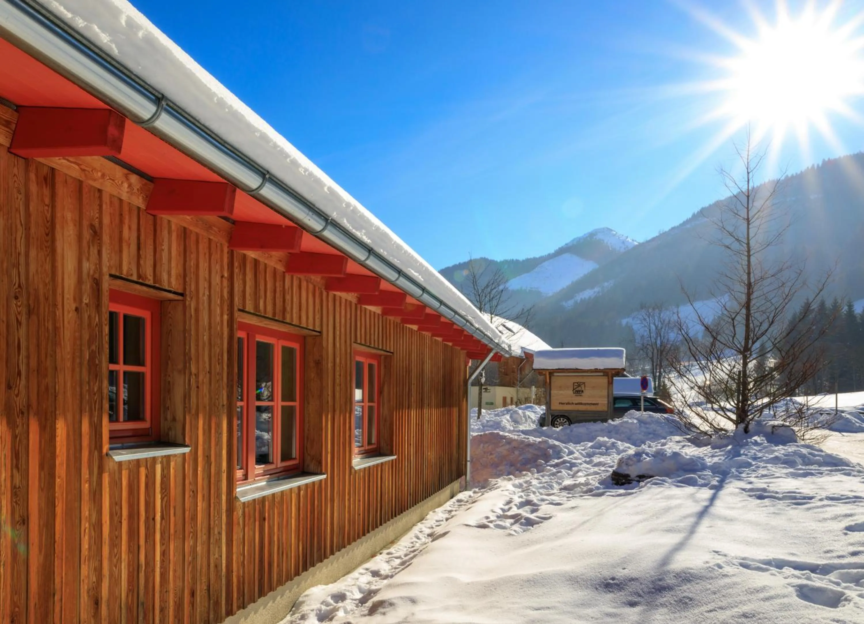 Property building in JUFA Hotel Donnersbachwald