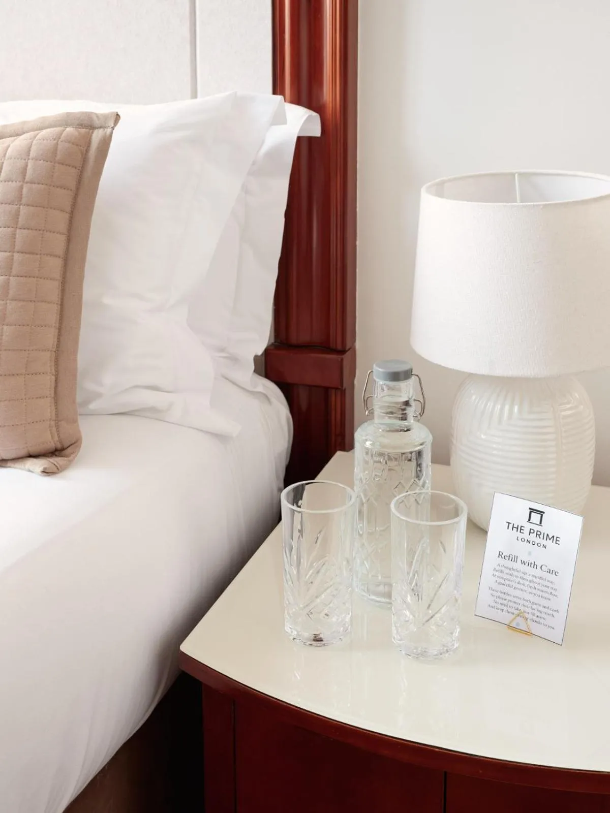 TV and multimedia, Bed in The Prime London Hotel