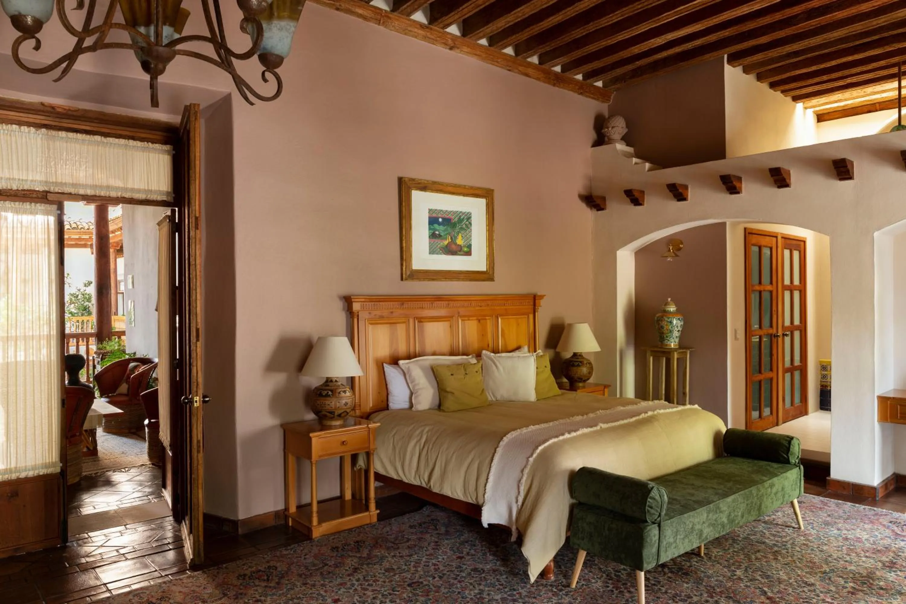 Photo of the whole room, Bed in Hotel Casa del Naranjo