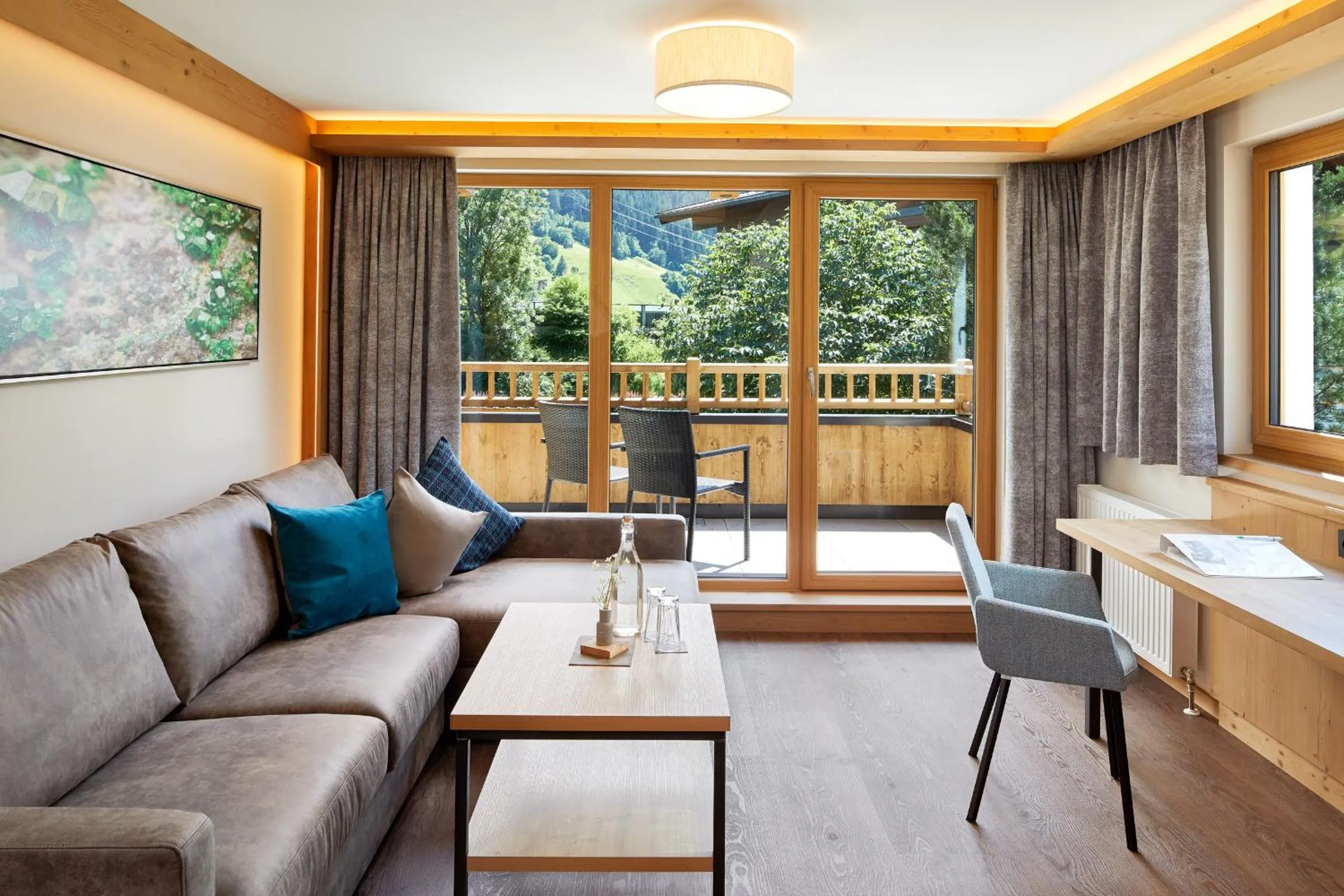 Seating area in Smaragdhotel Tauernblick