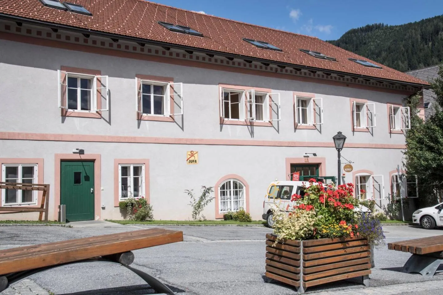 Property building in JUFA Hotel Murau