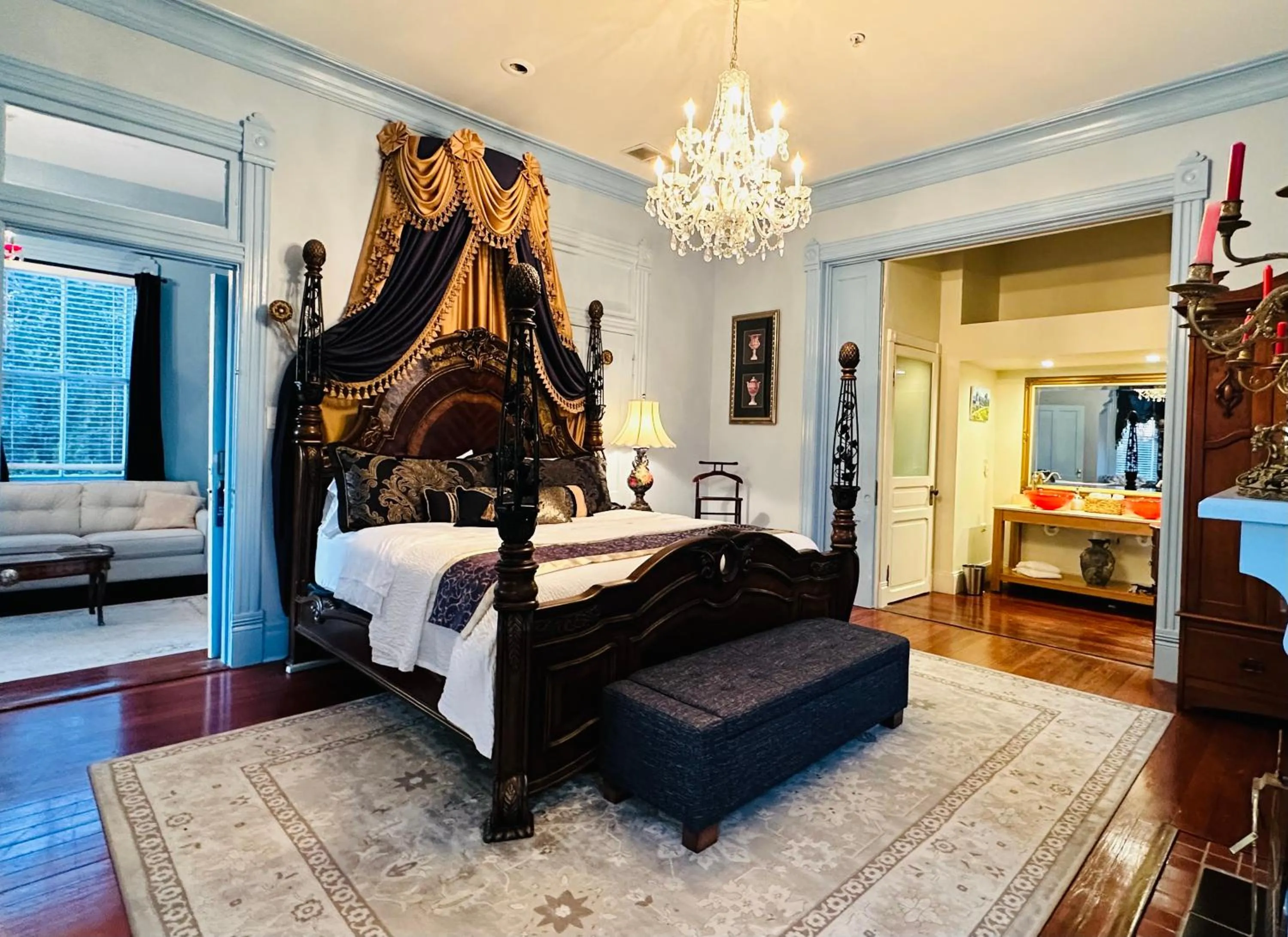 Bed in Amethyst Garden