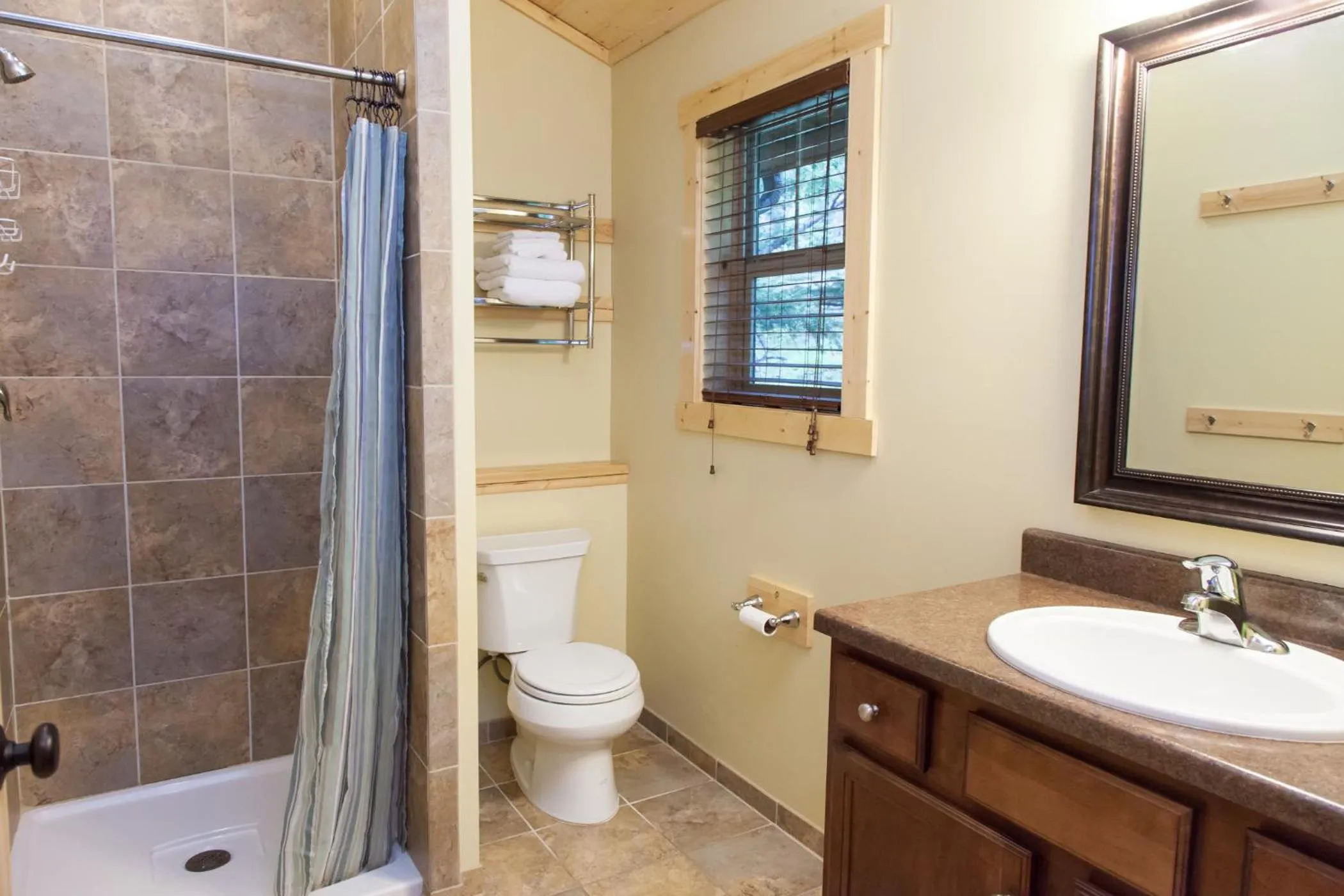 Bathroom in Homestake Lodge
