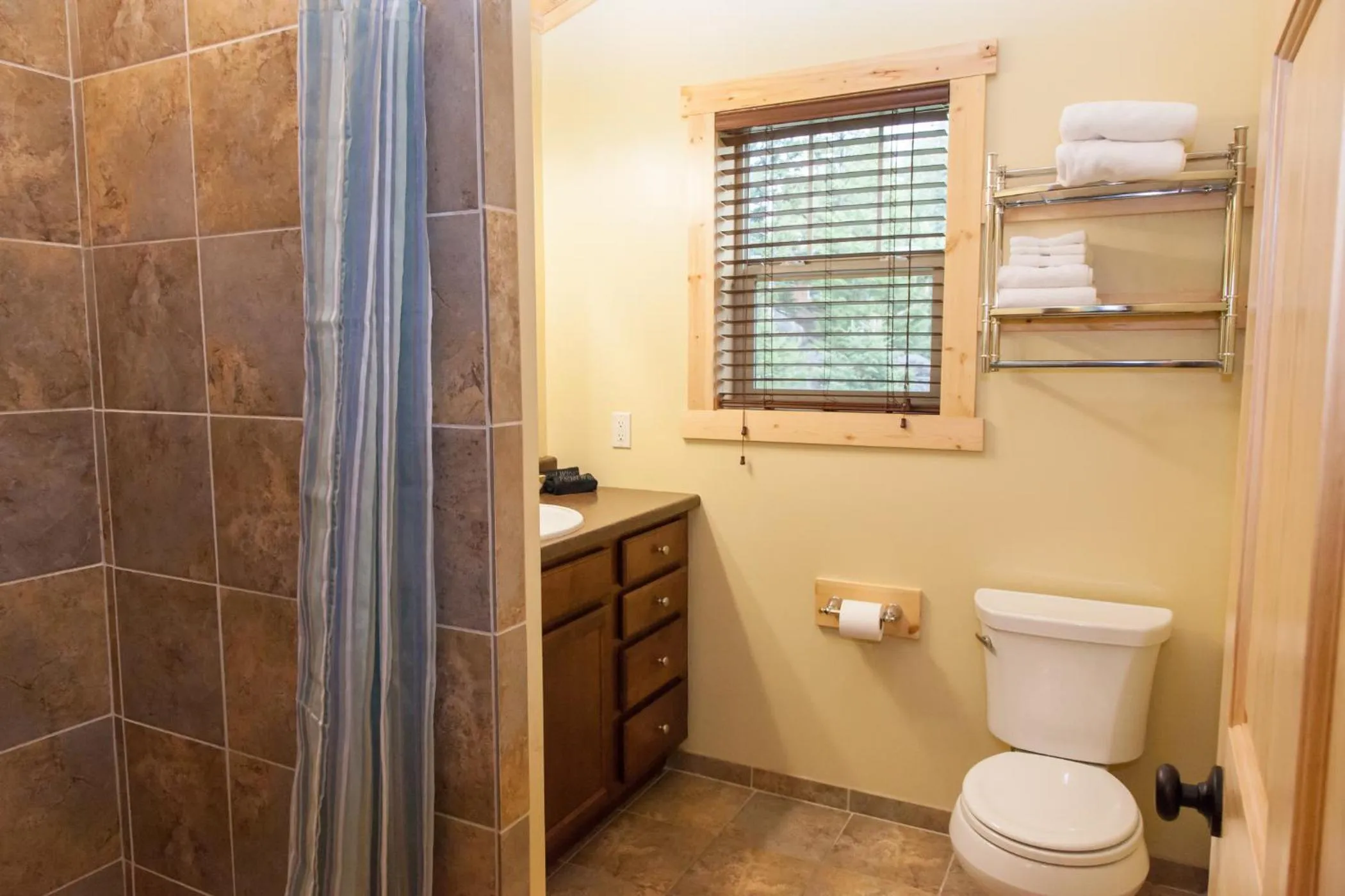 Bathroom in Homestake Lodge