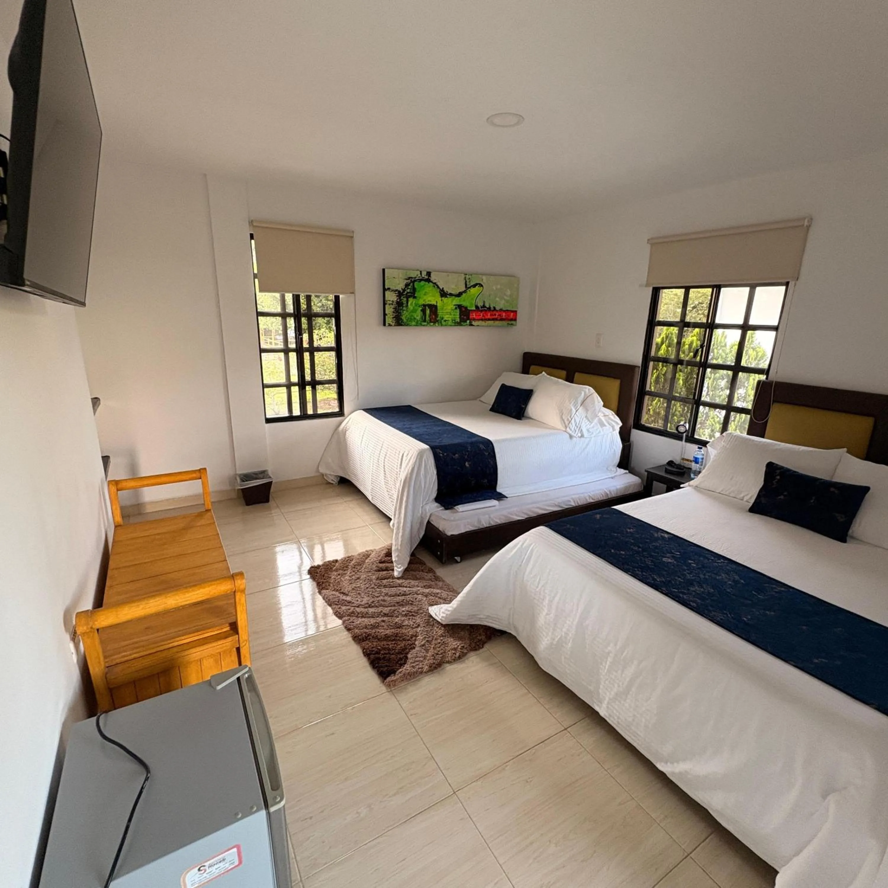 Bed in Hotel Campestre El Triunfo