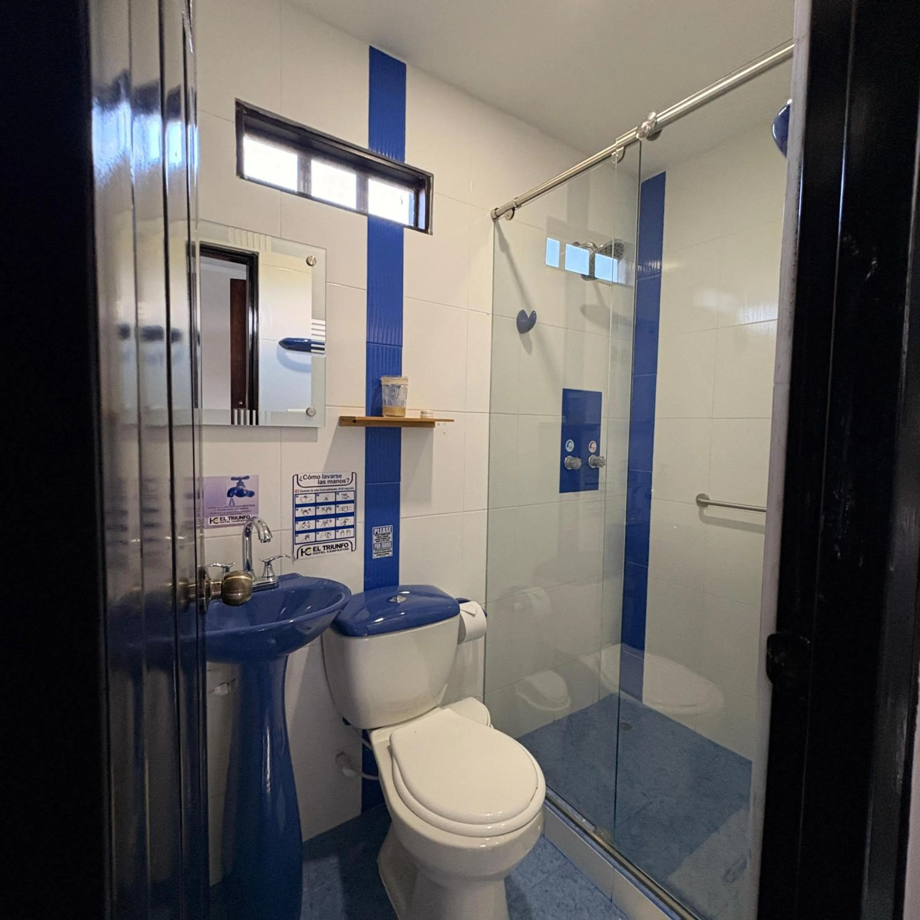 Bathroom in Hotel Campestre El Triunfo