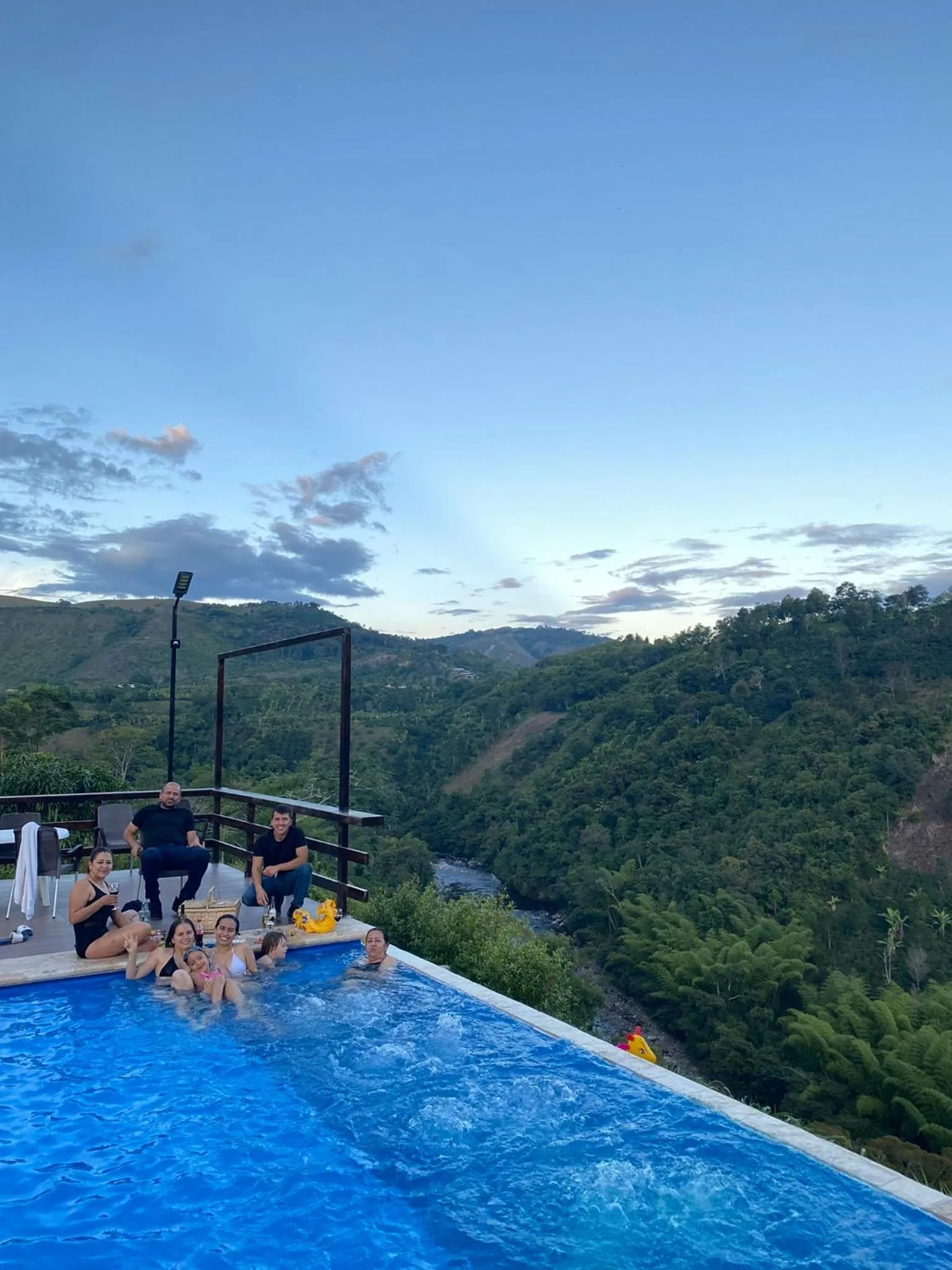 Hot Tub in Hotel Campestre El Triunfo
