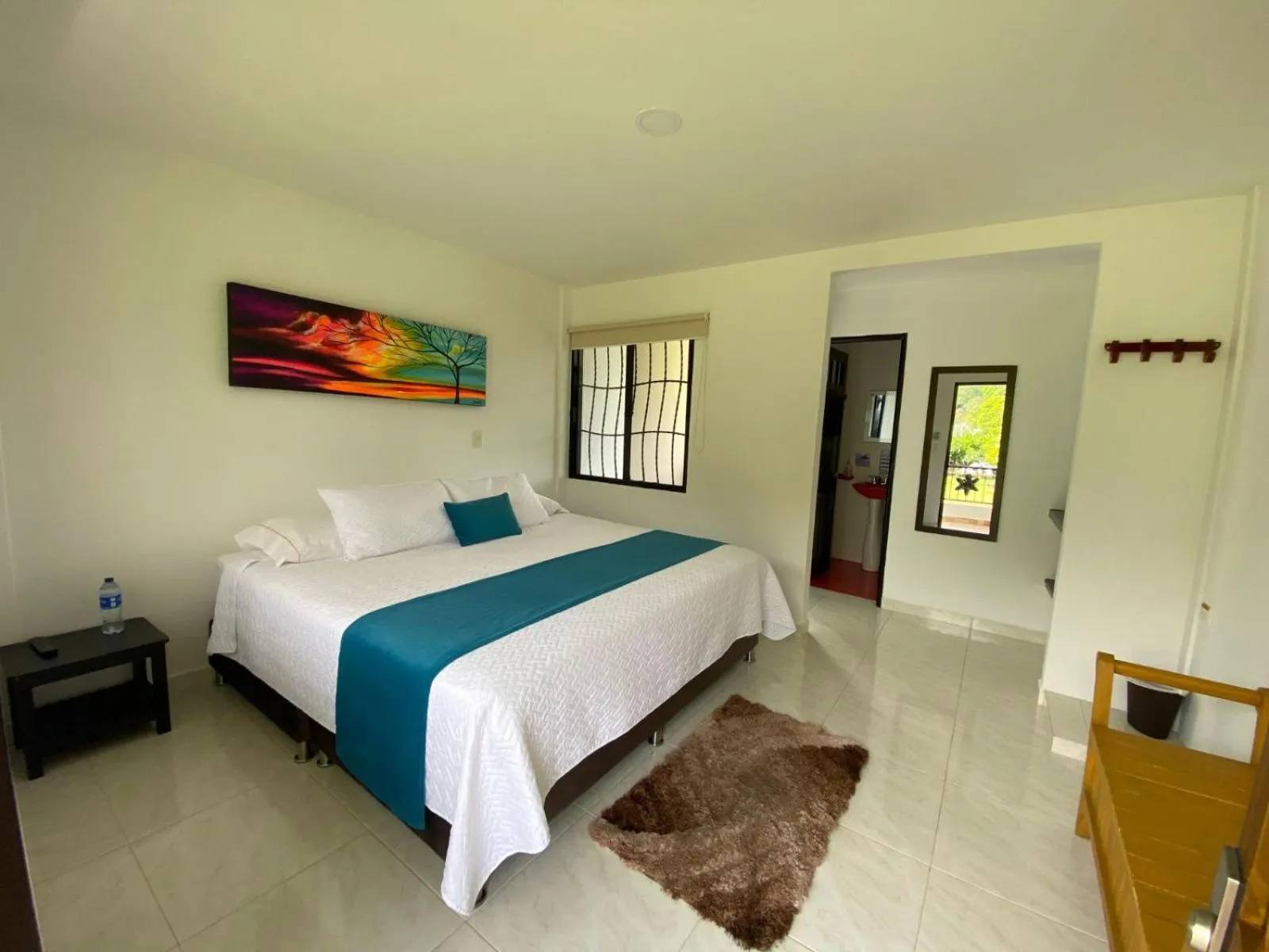 Property building, Bed in Hotel Campestre El Triunfo