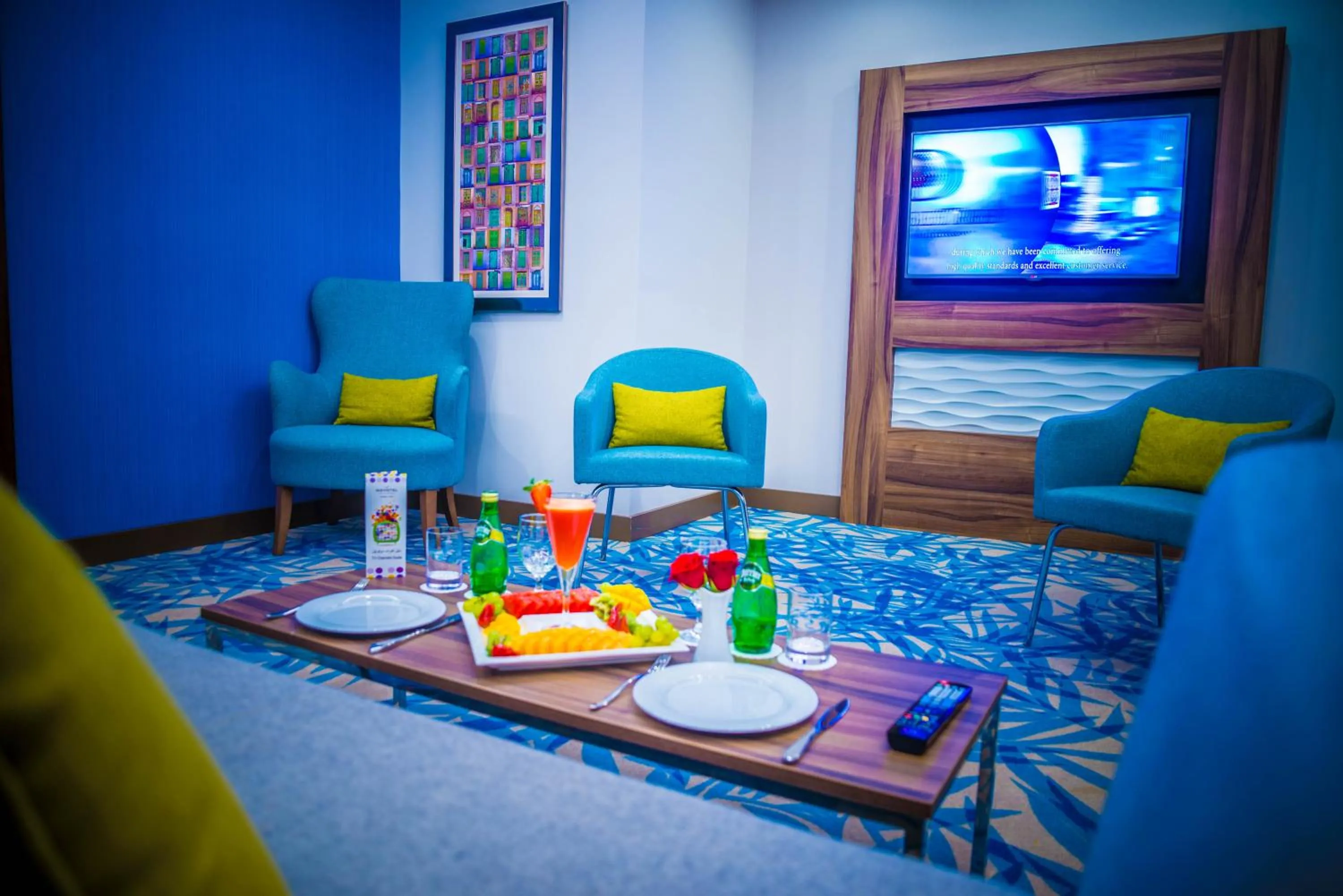 Living room in Novotel Yanbu Albahr