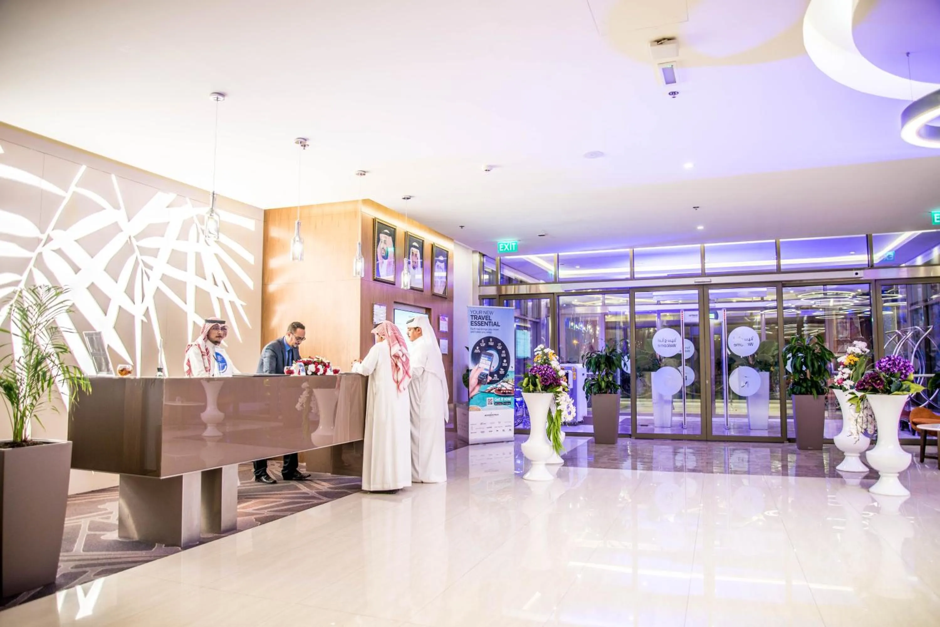 Lobby or reception in Novotel Yanbu Albahr