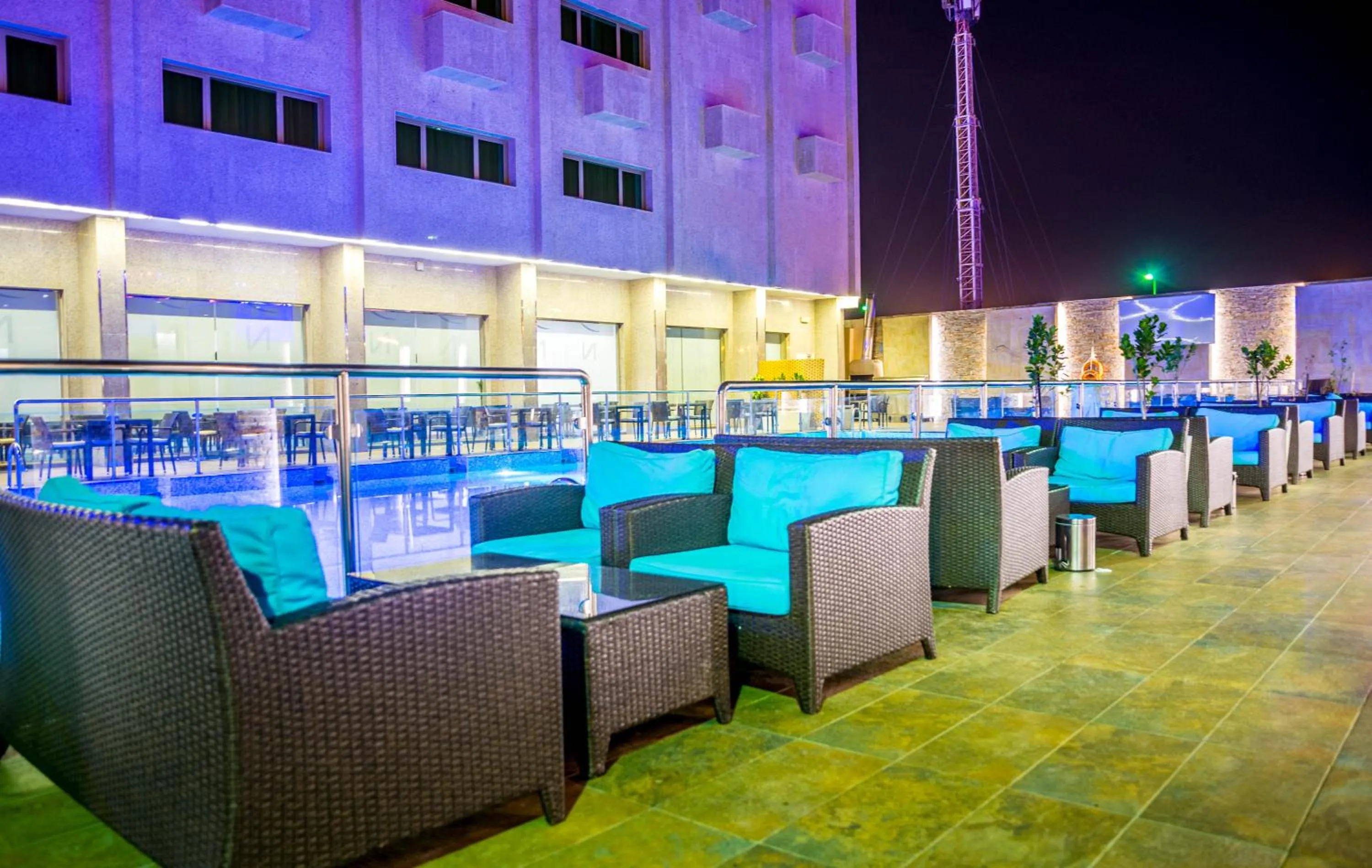 Swimming pool in Novotel Yanbu Albahr