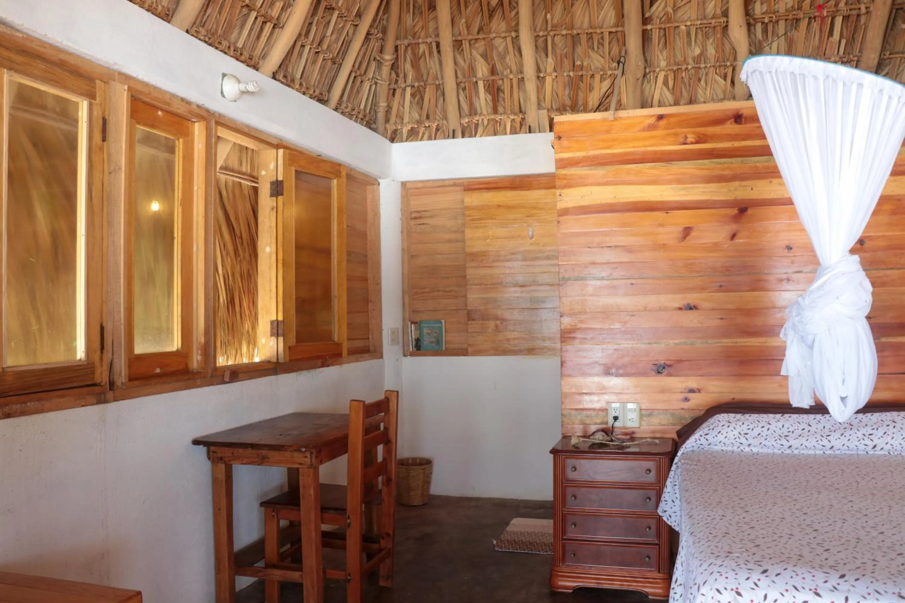 Photo of the whole room, Bed in Cafe Maya - Casa Acalli