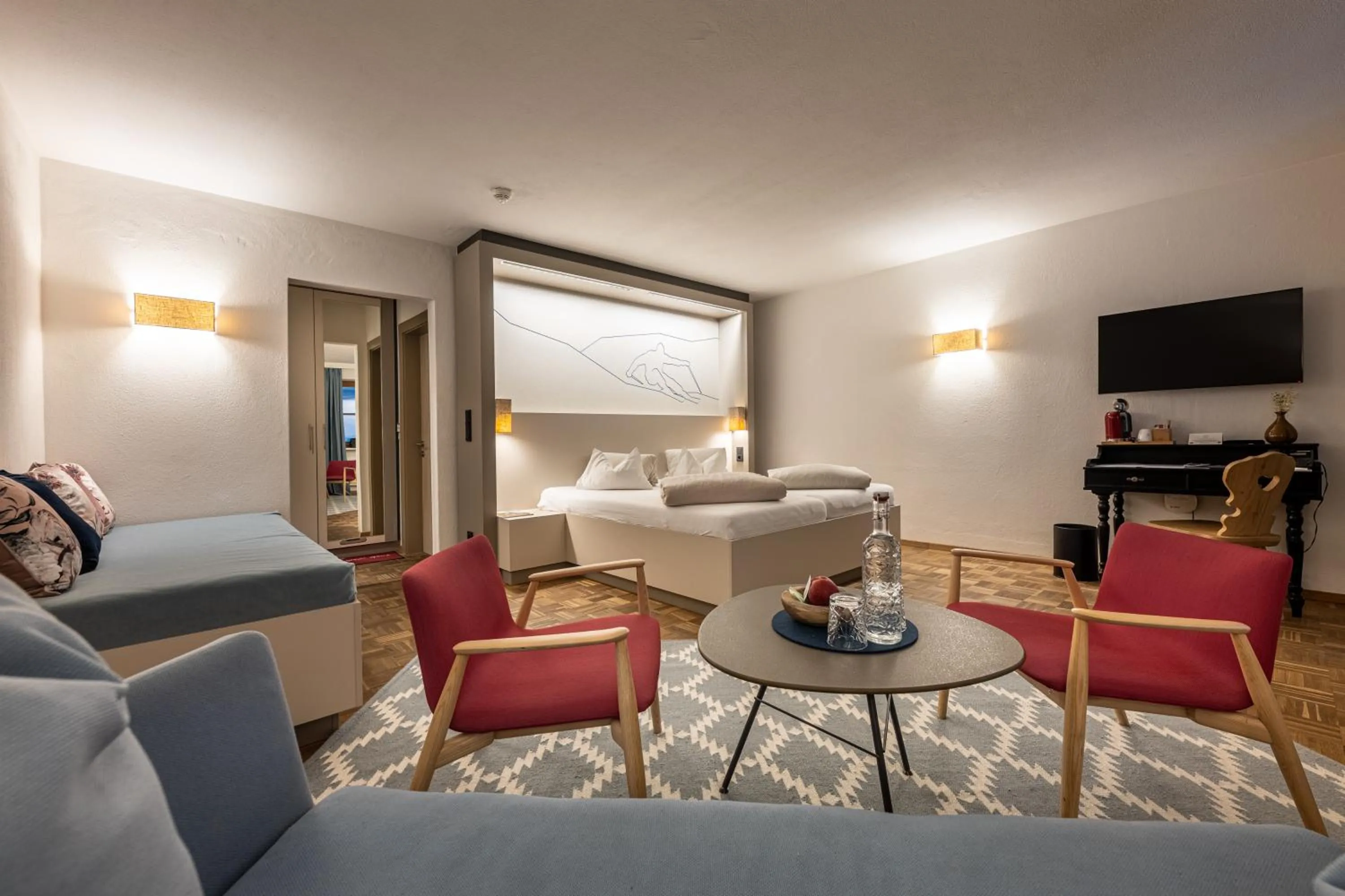 Photo of the whole room, Bed in Hotel Wirtshaus Post