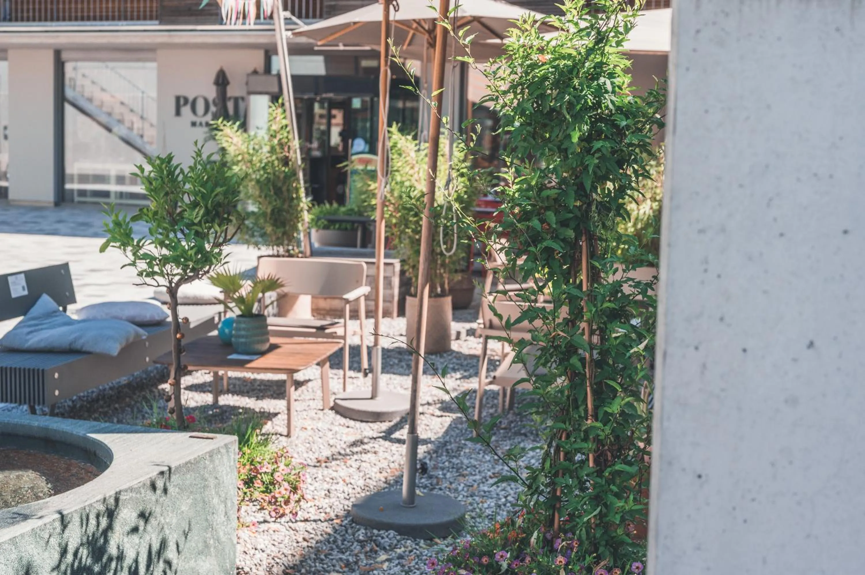 Garden in Hotel Wirtshaus Post