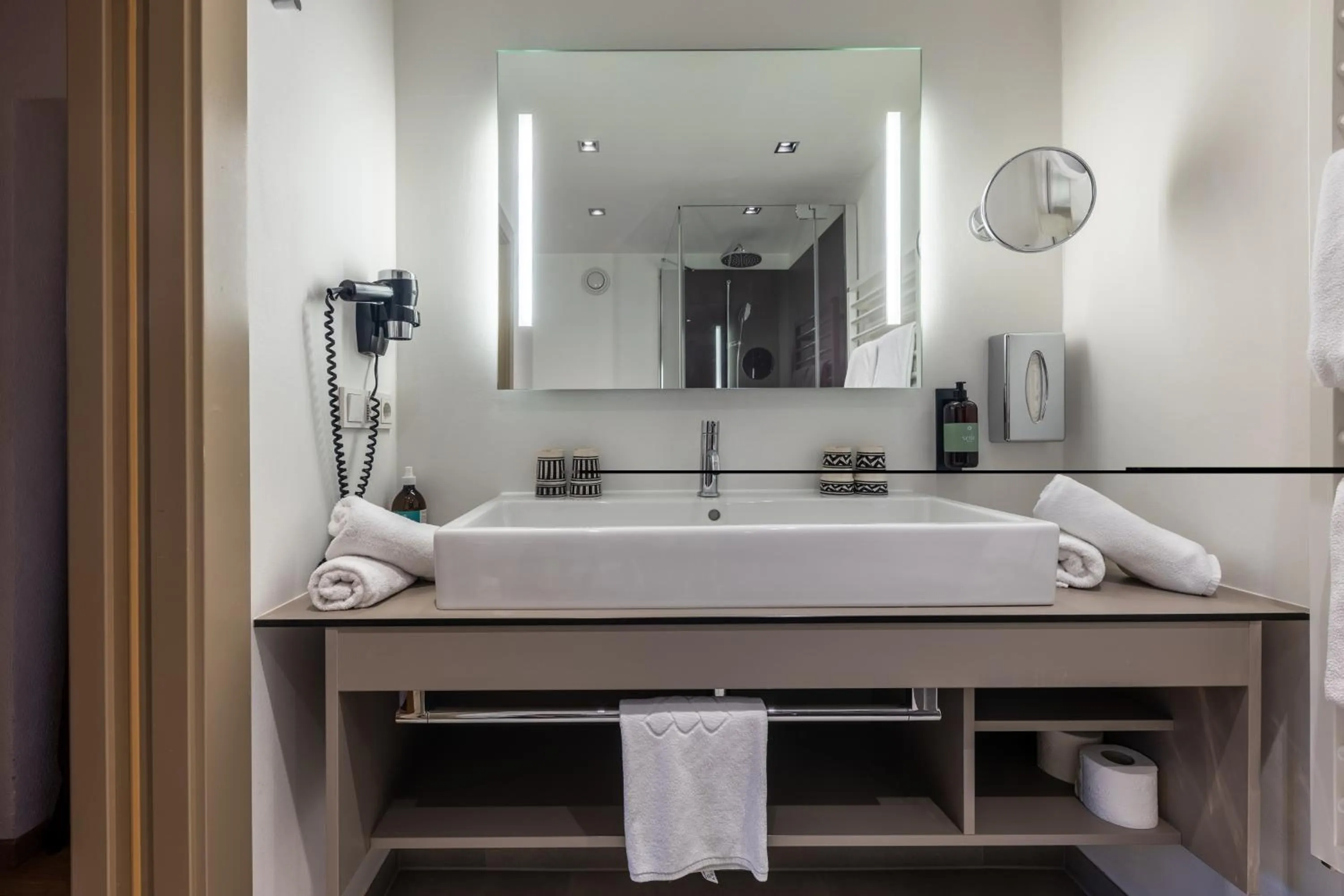 Bathroom in Hotel Wirtshaus Post