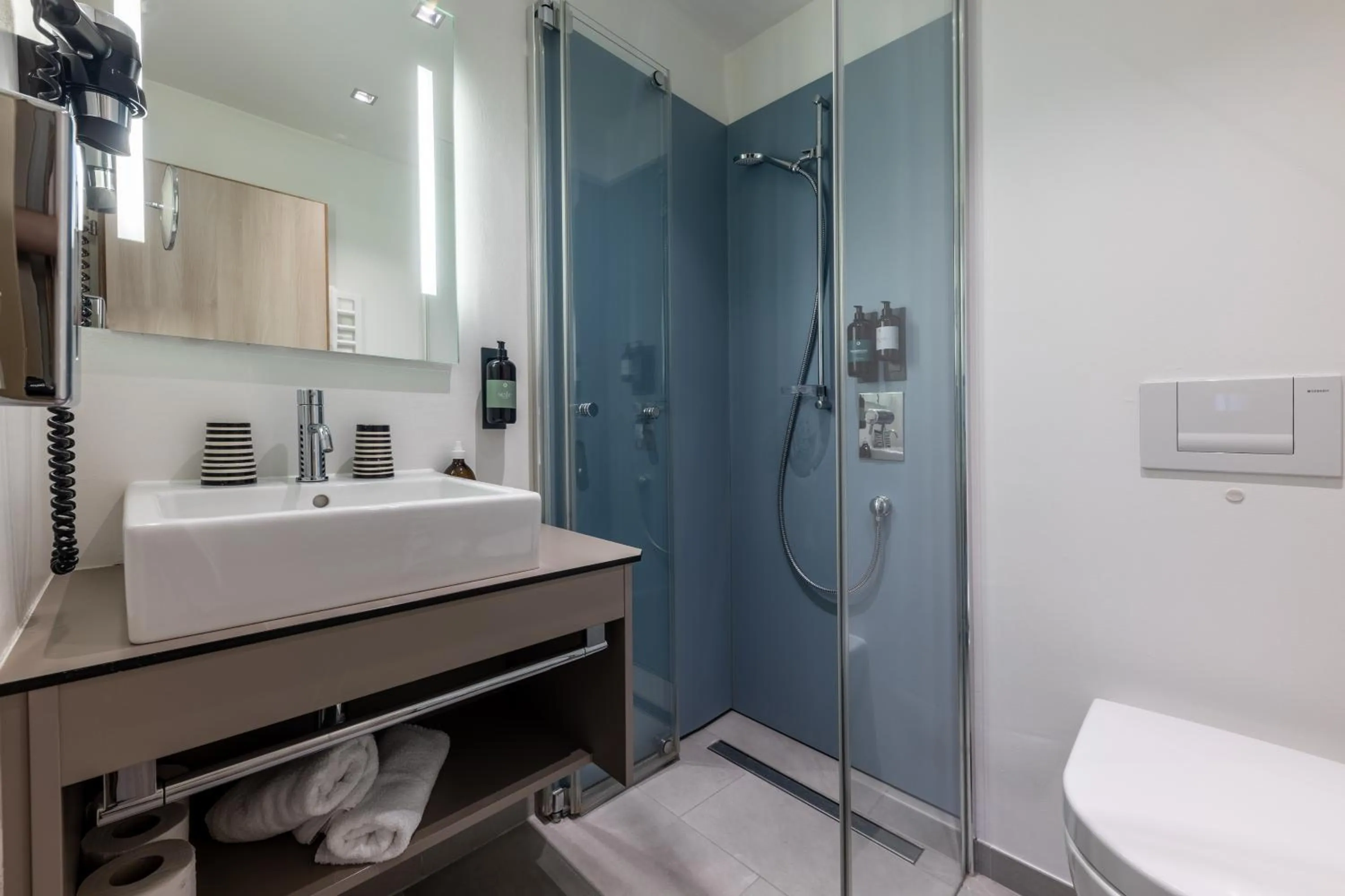 Bathroom in Hotel Wirtshaus Post