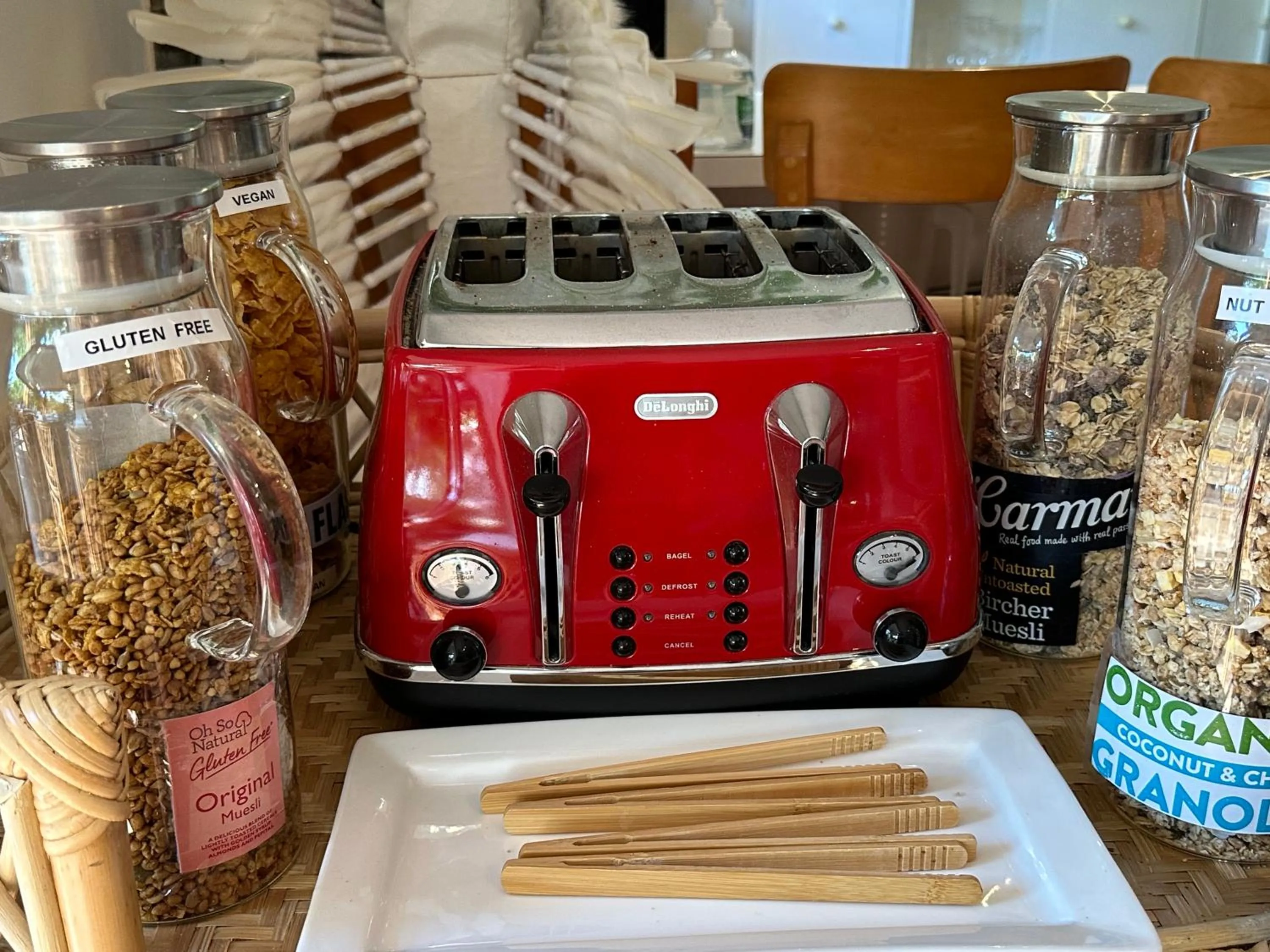 Continental breakfast in Palm Beach Bed & Breakfast