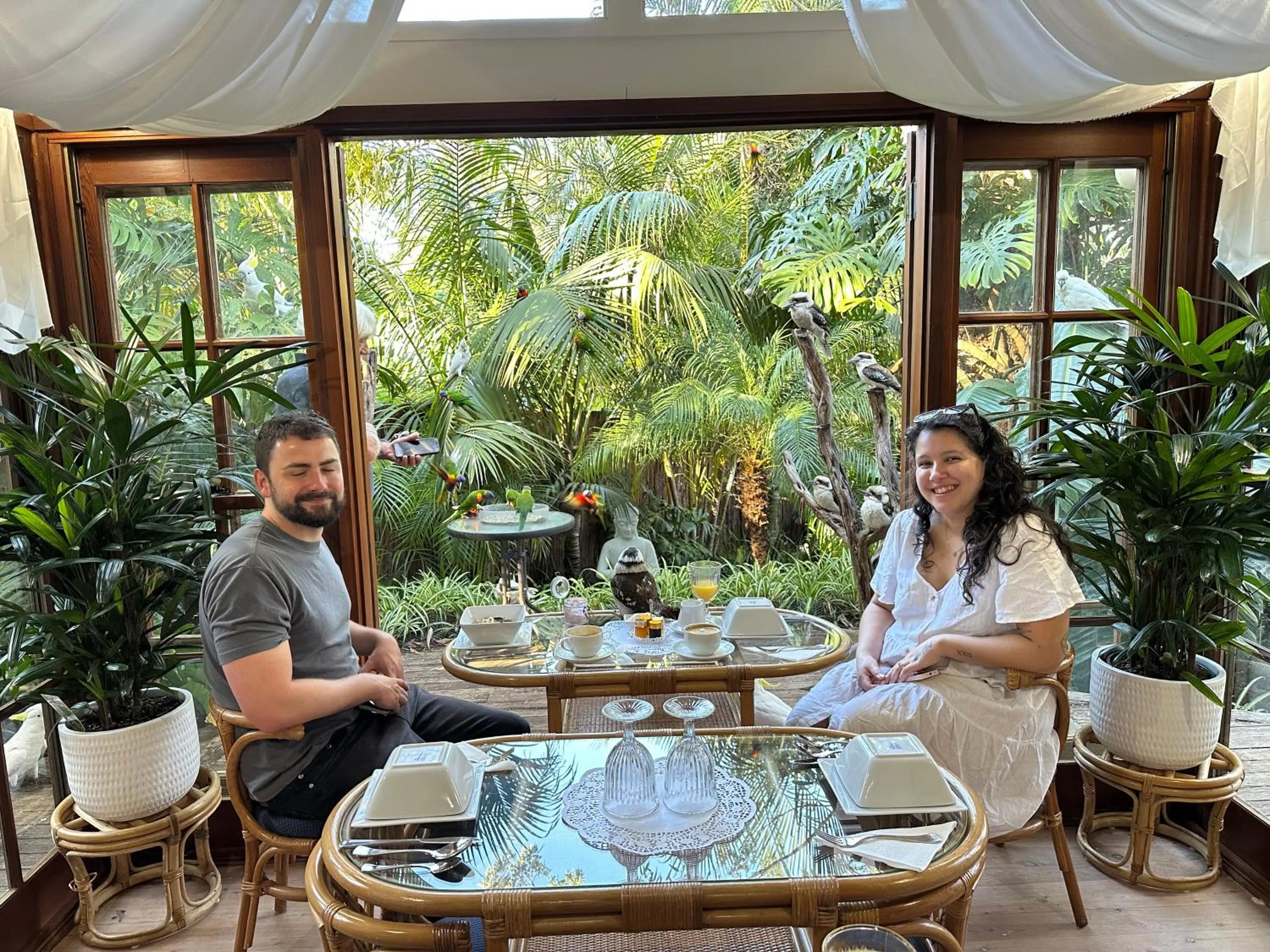 Dining area in Palm Beach Bed & Breakfast