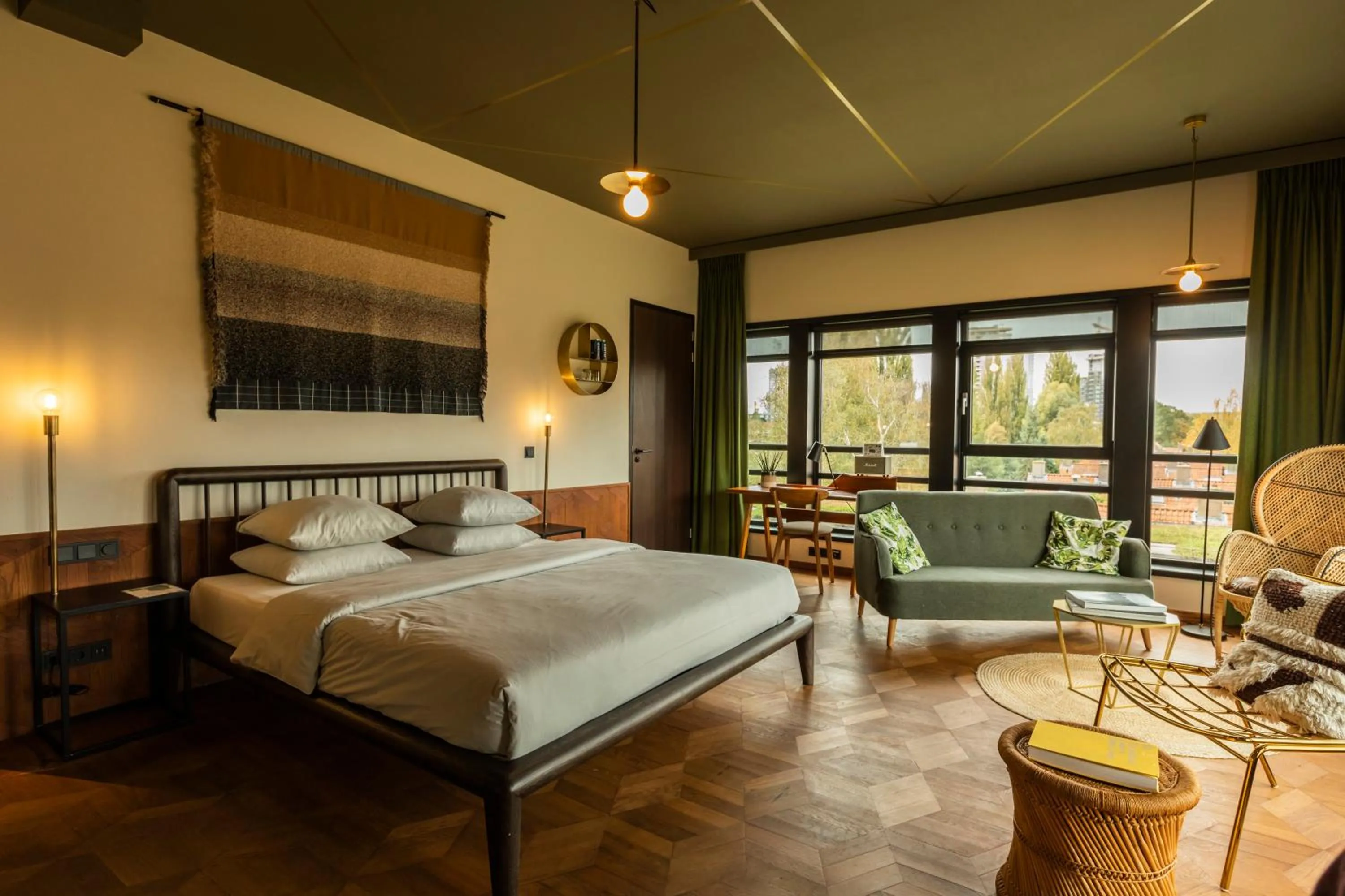 Bed in Hotel V Fizeaustraat