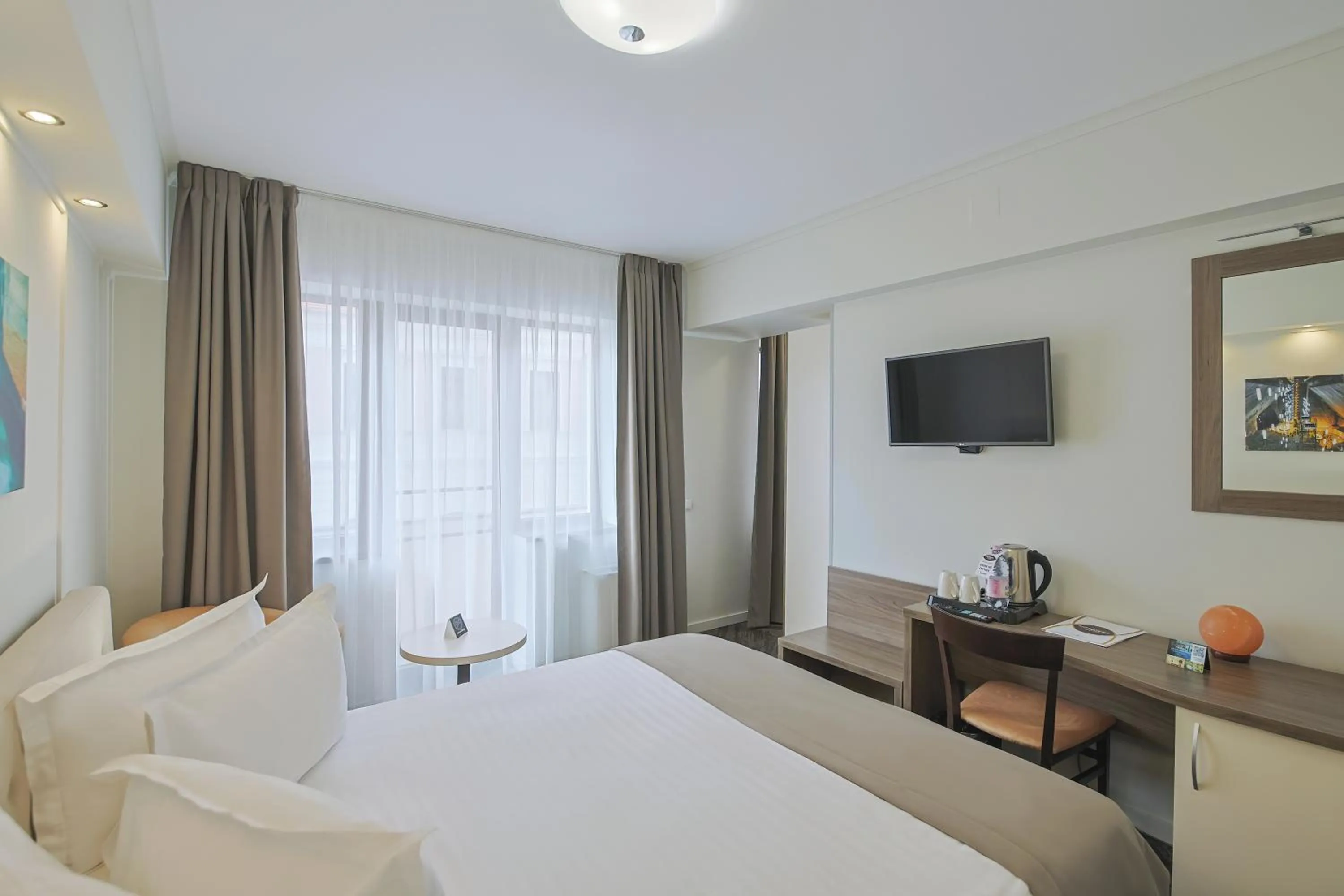 Bed in Potaissa Hotel