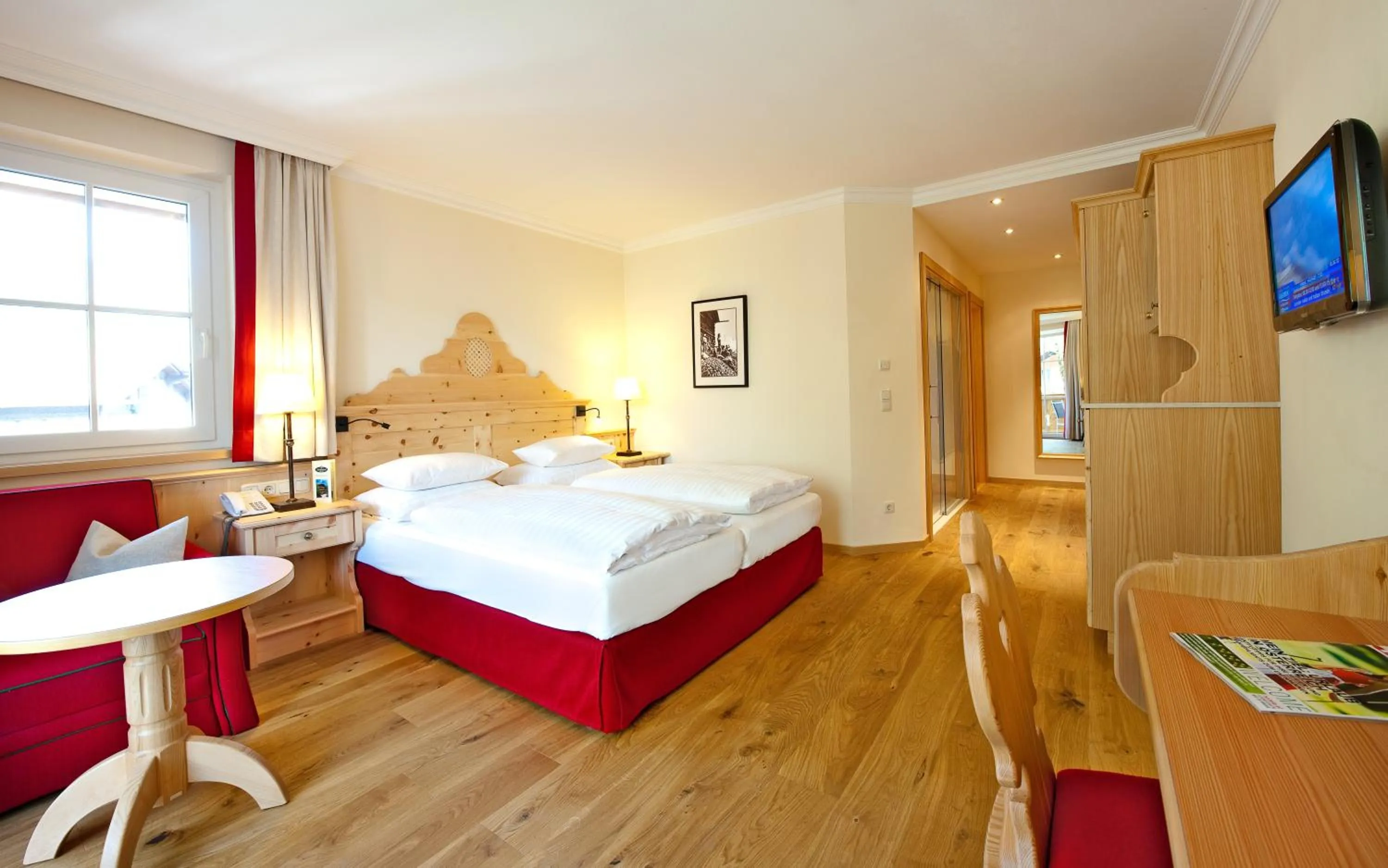 Bed in Landhotel Römerhof