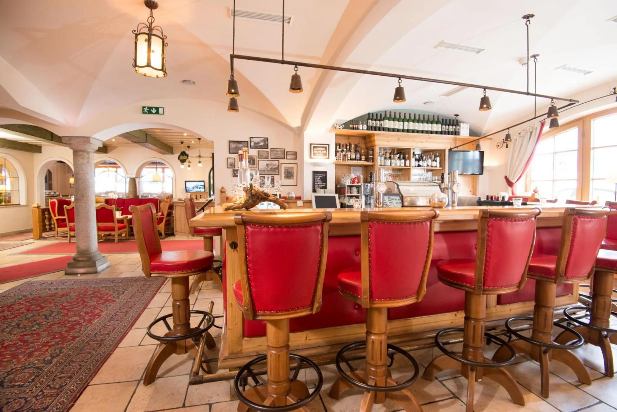 Lounge or bar in Landhotel Römerhof