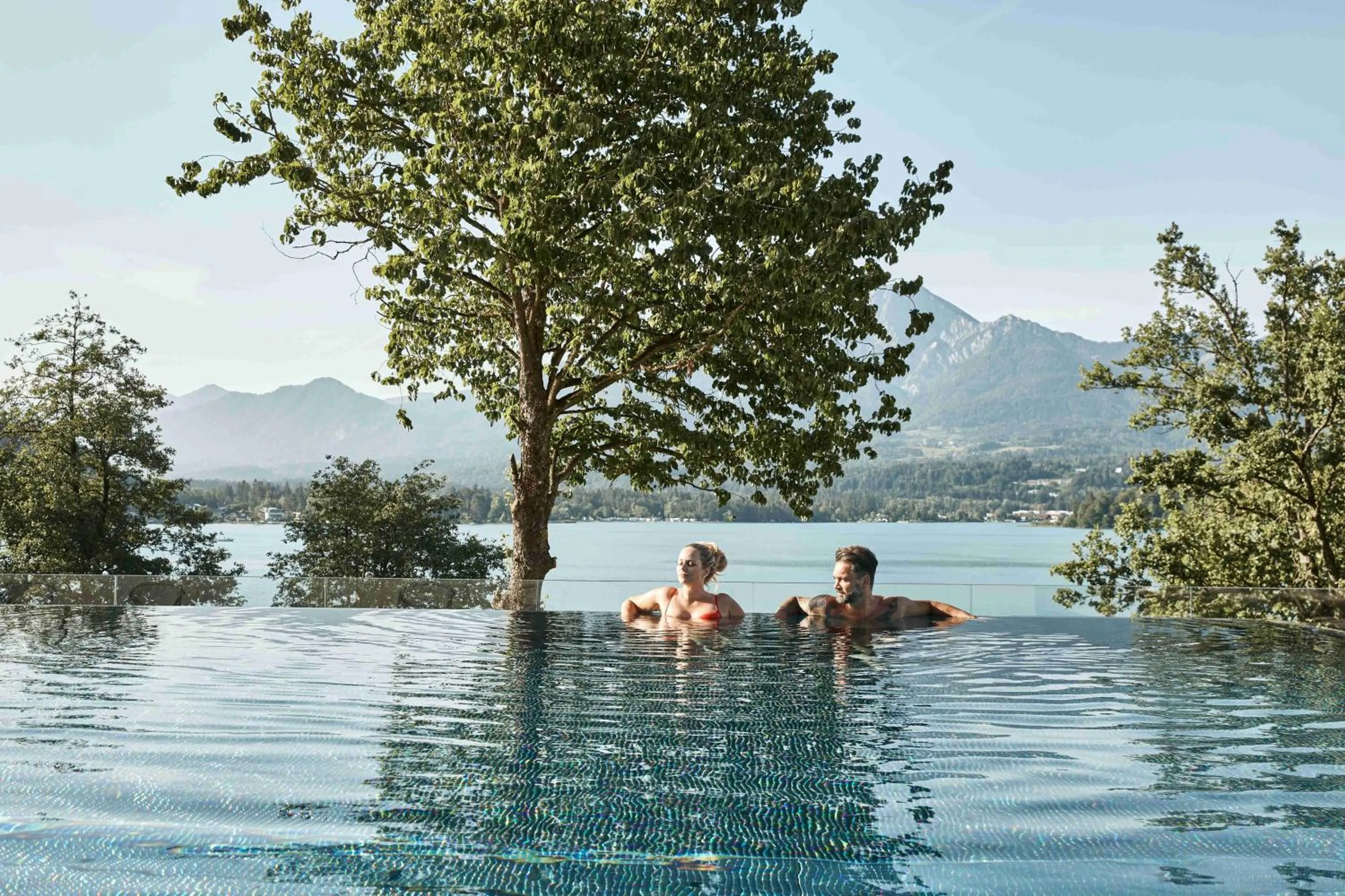 Swimming pool in Hotel Karnerhof