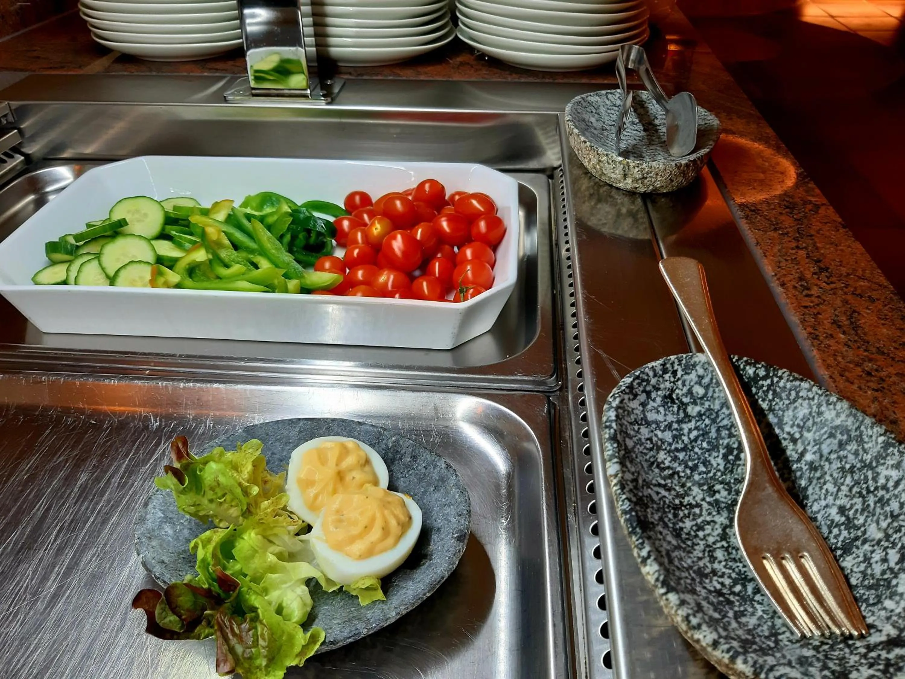 Buffet breakfast in Hotel St. Georg