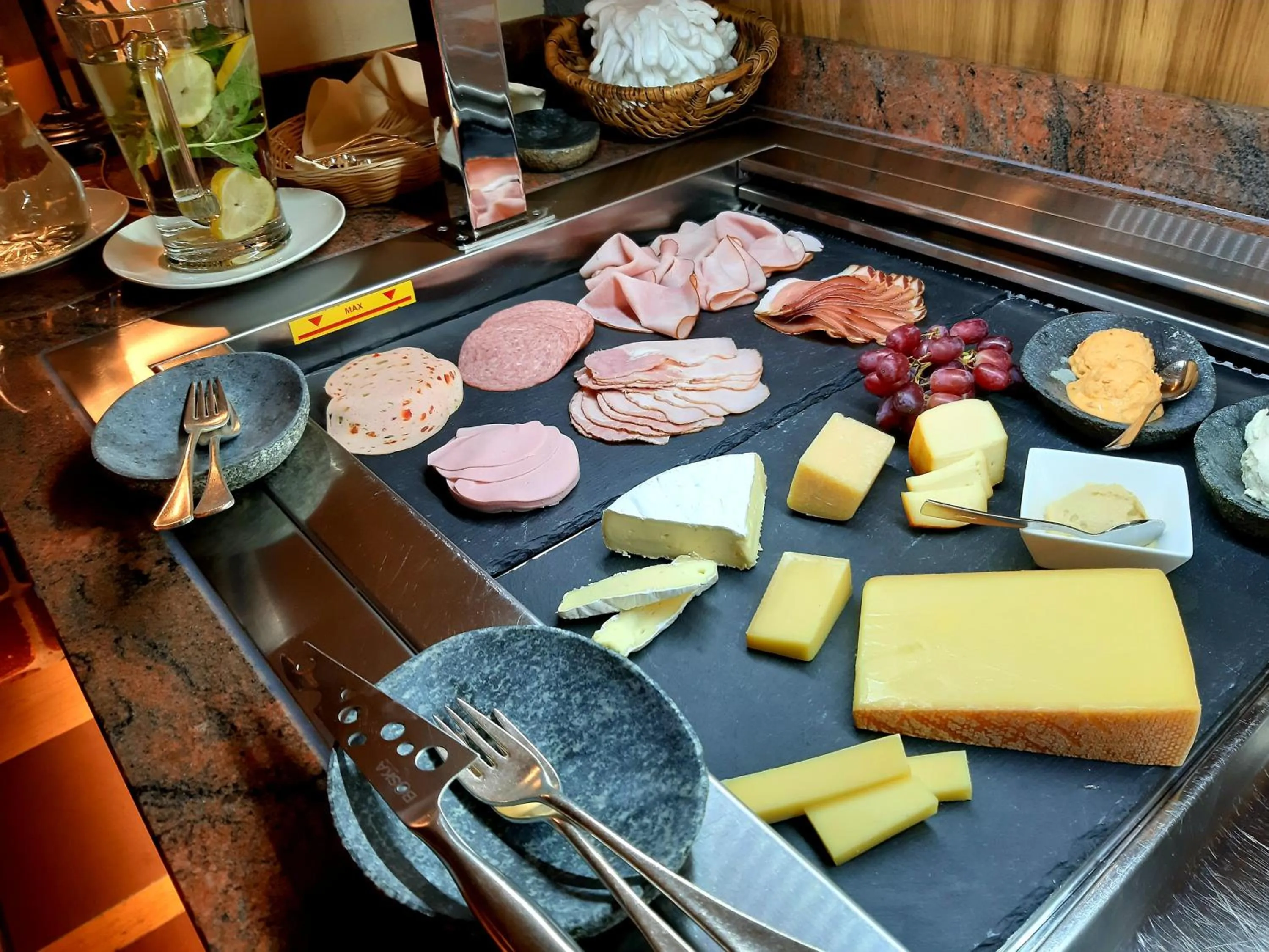 Buffet breakfast in Hotel St. Georg