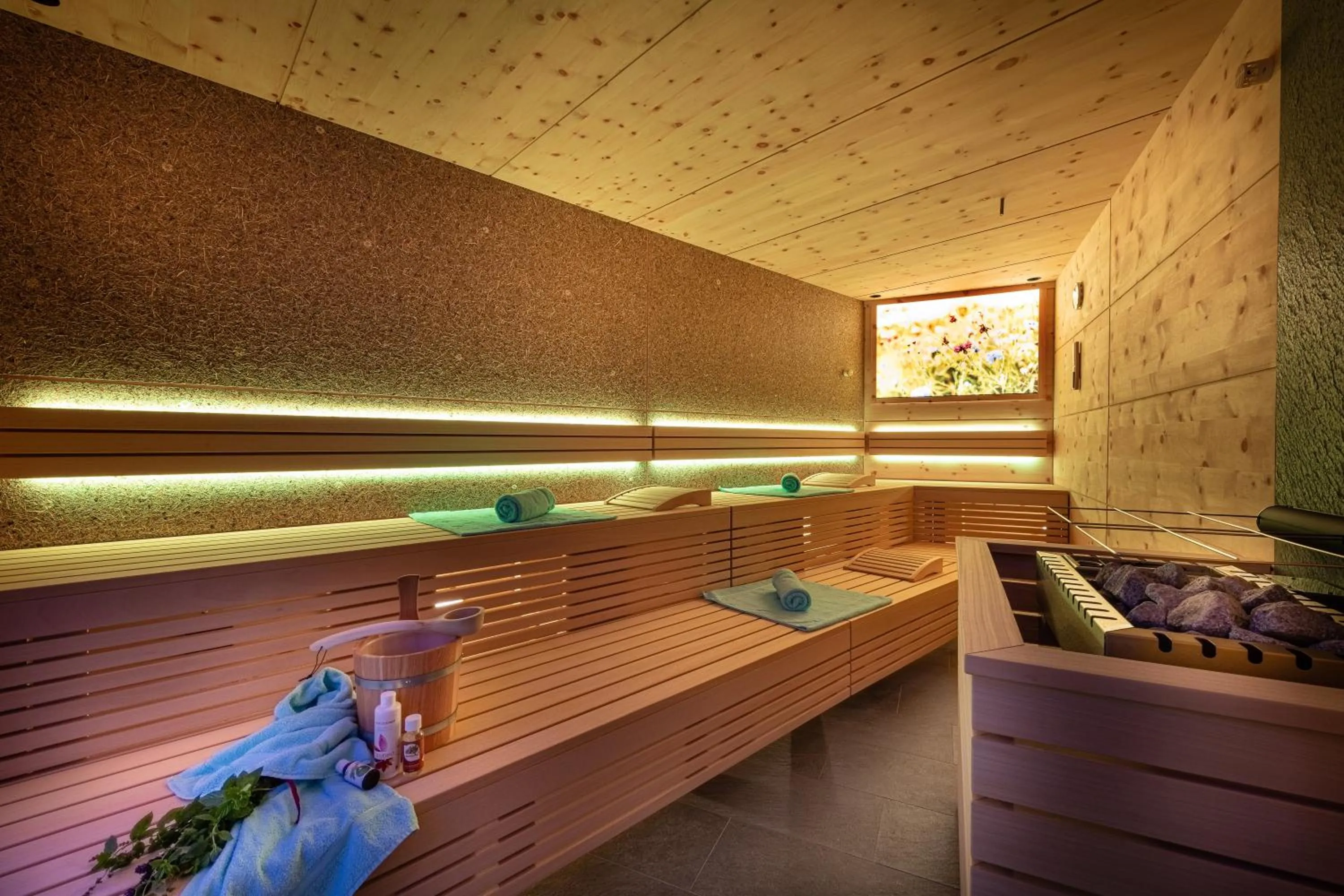 Sauna in Hotel Puint