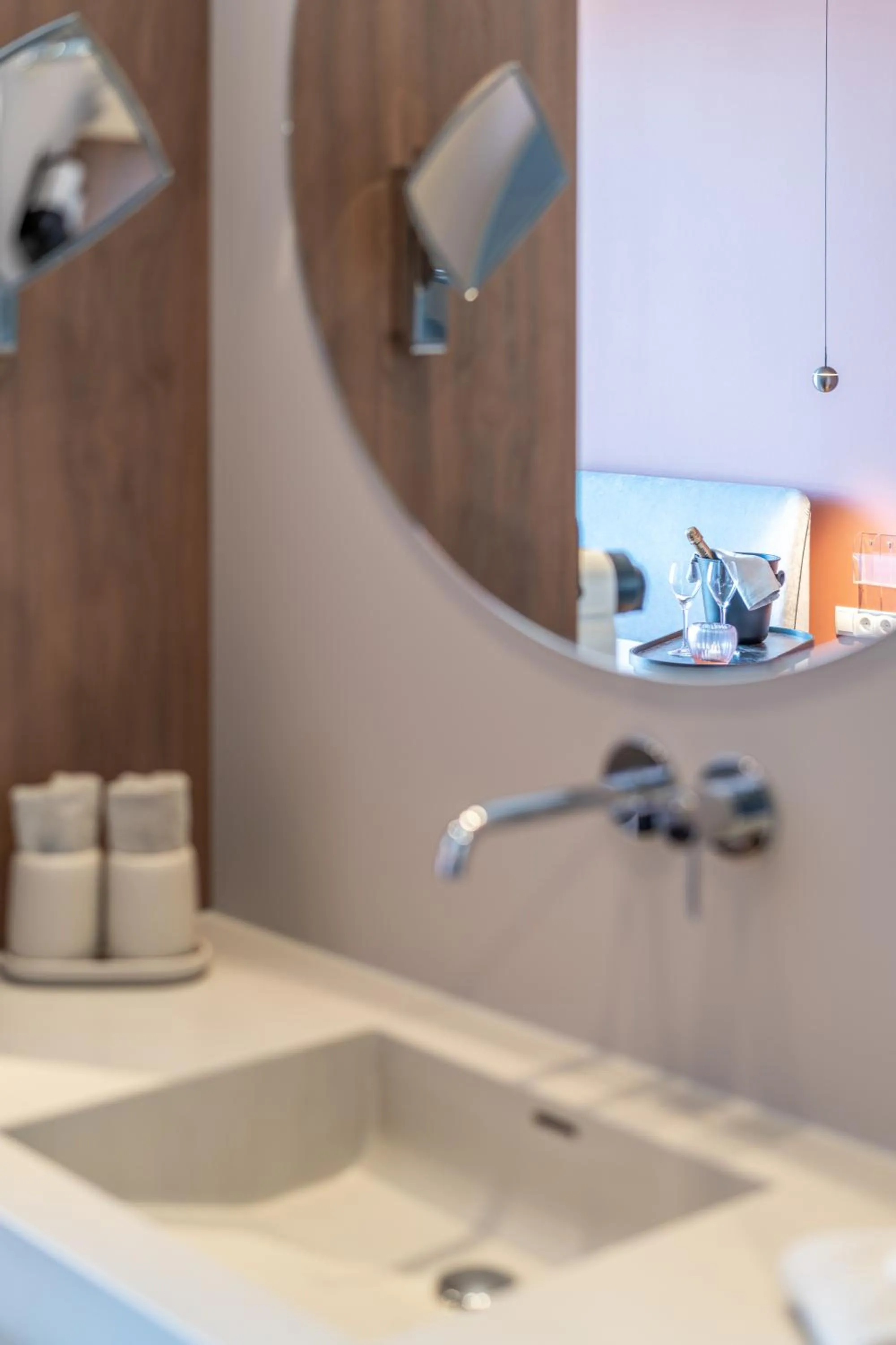 Bathroom in hirschen dornbirn - das boutiquestyle hotel - skyrelax & wellness im rooftop