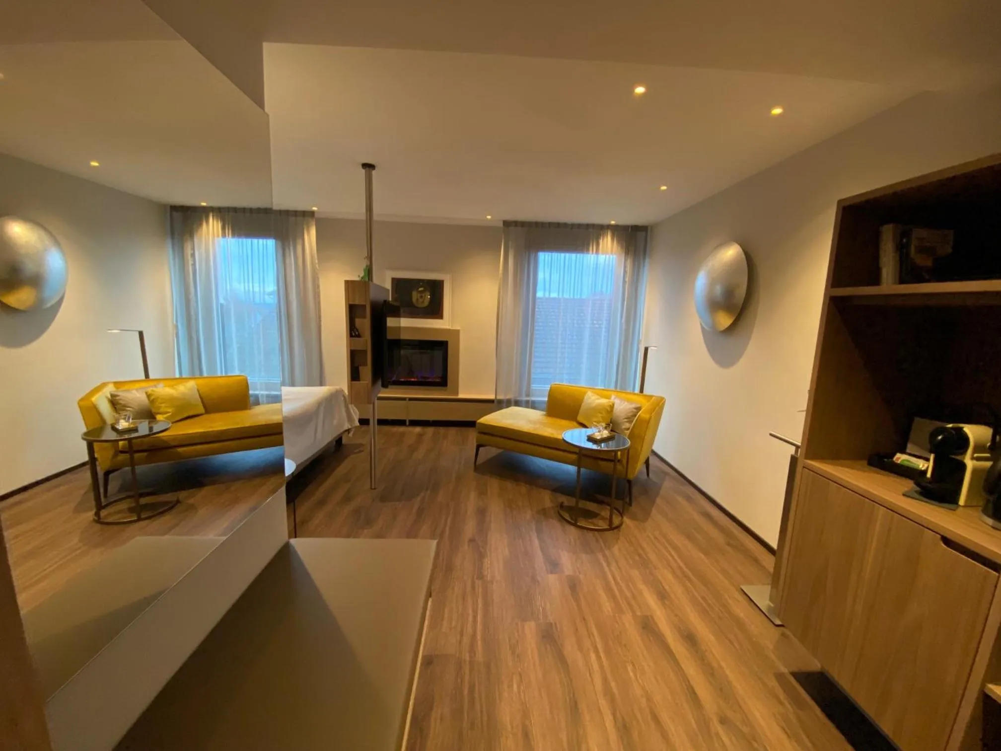 Living room in hirschen dornbirn - das boutiquestyle hotel - skyrelax & wellness im rooftop