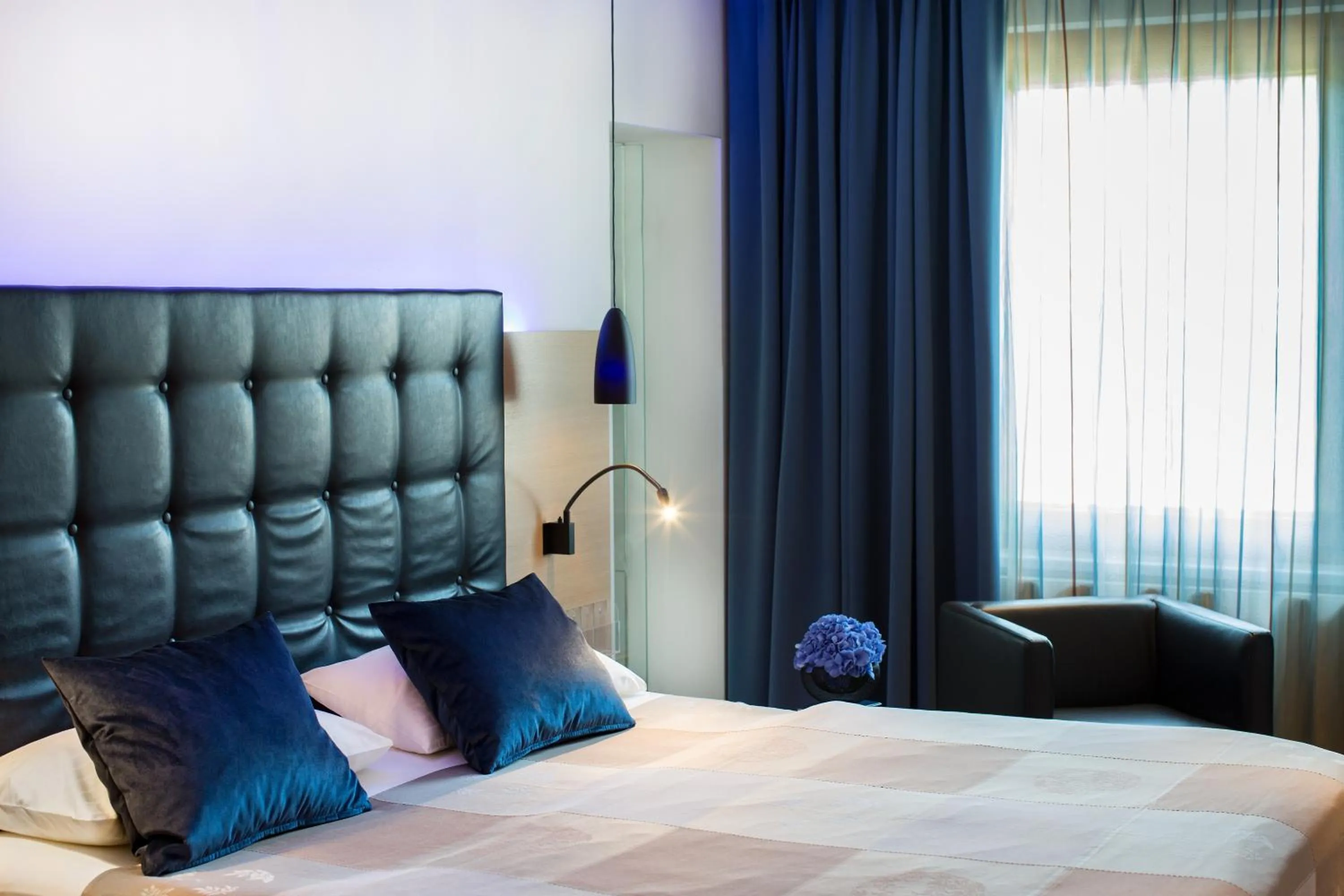 Photo of the whole room, Bed in hirschen dornbirn - das boutiquestyle hotel - skyrelax & wellness im rooftop