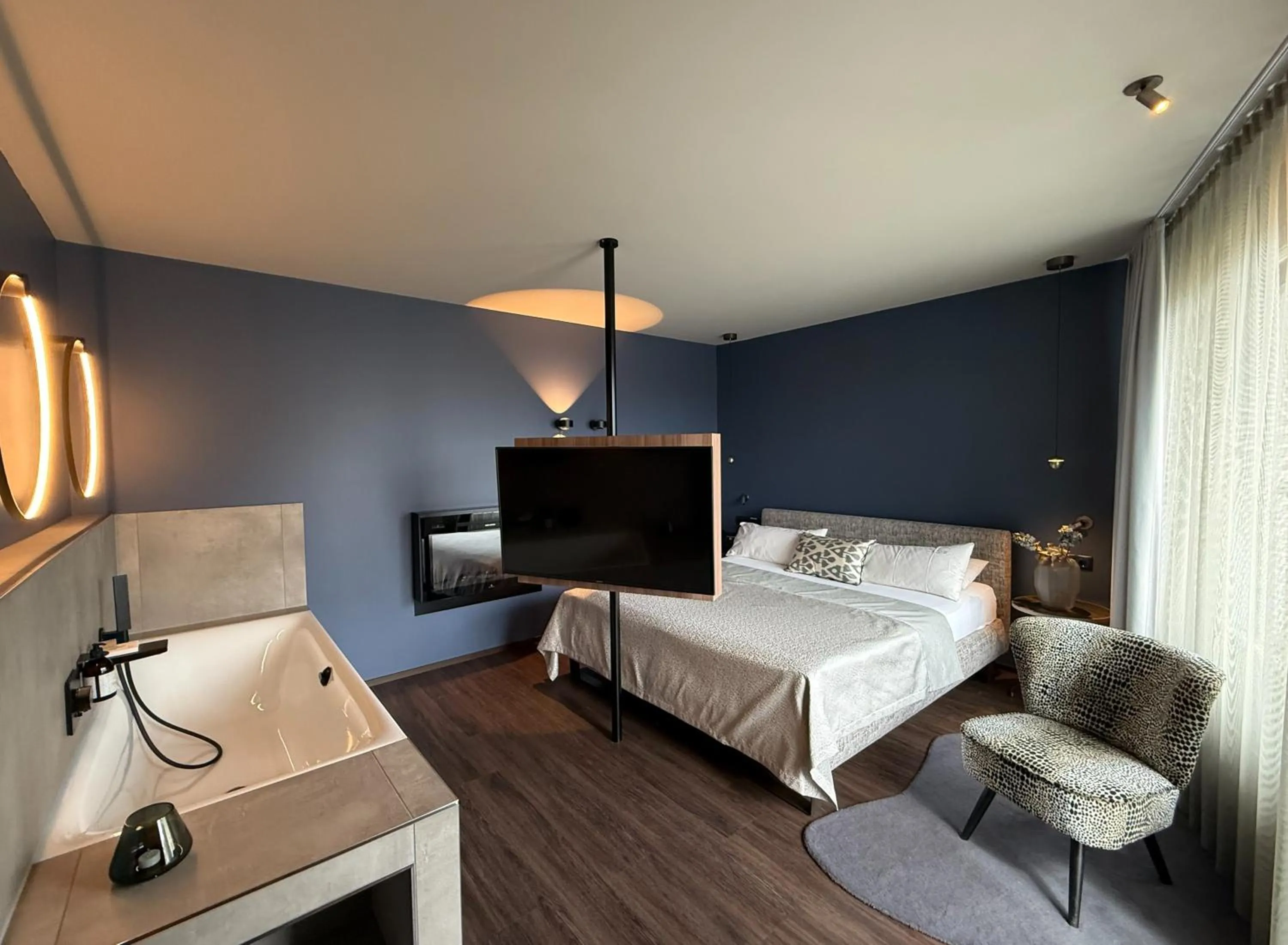 Photo of the whole room, Bed in hirschen dornbirn - das boutiquestyle hotel - skyrelax & wellness im rooftop